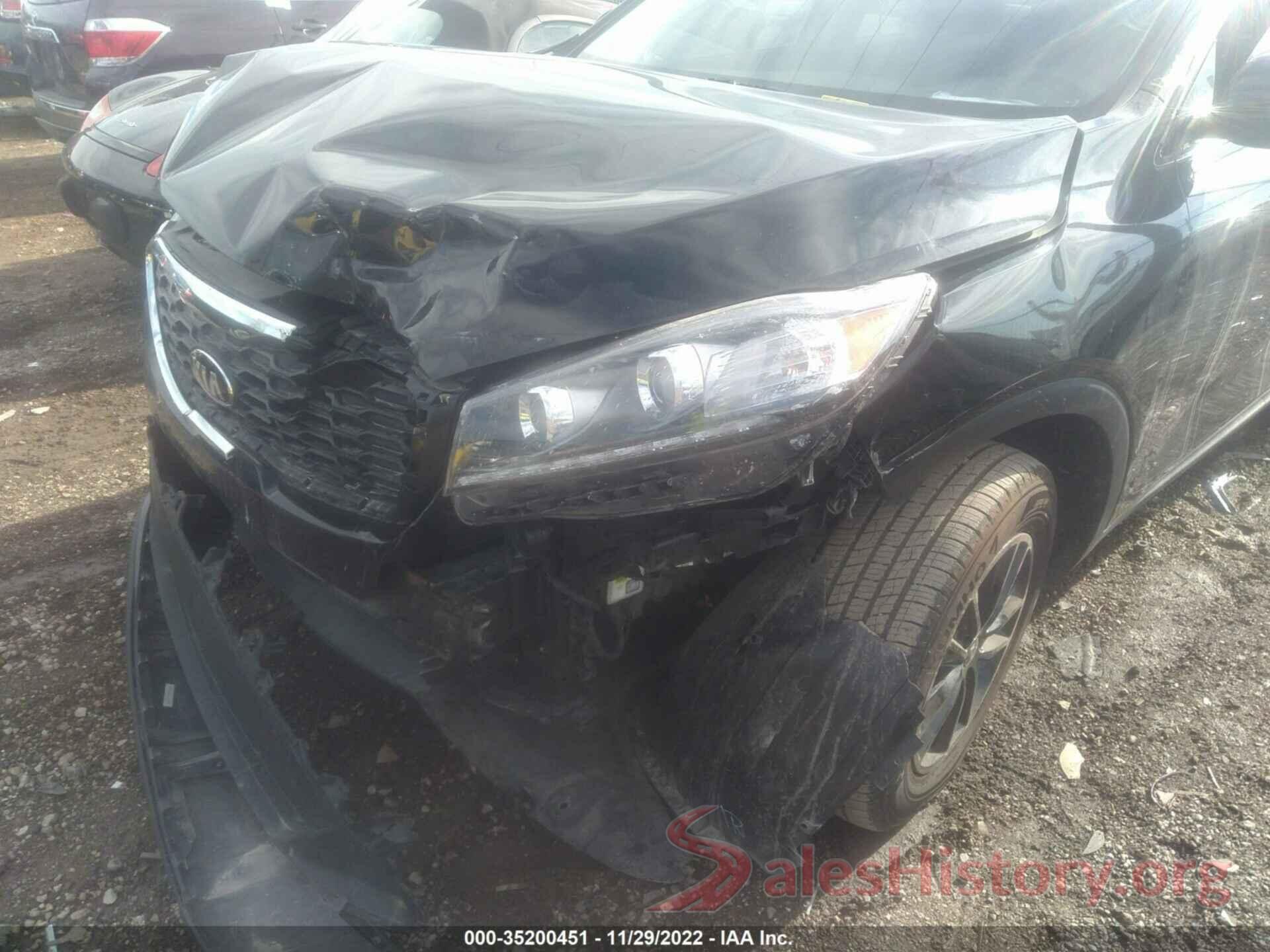 5XYPG4A34KG575855 2019 KIA SORENTO