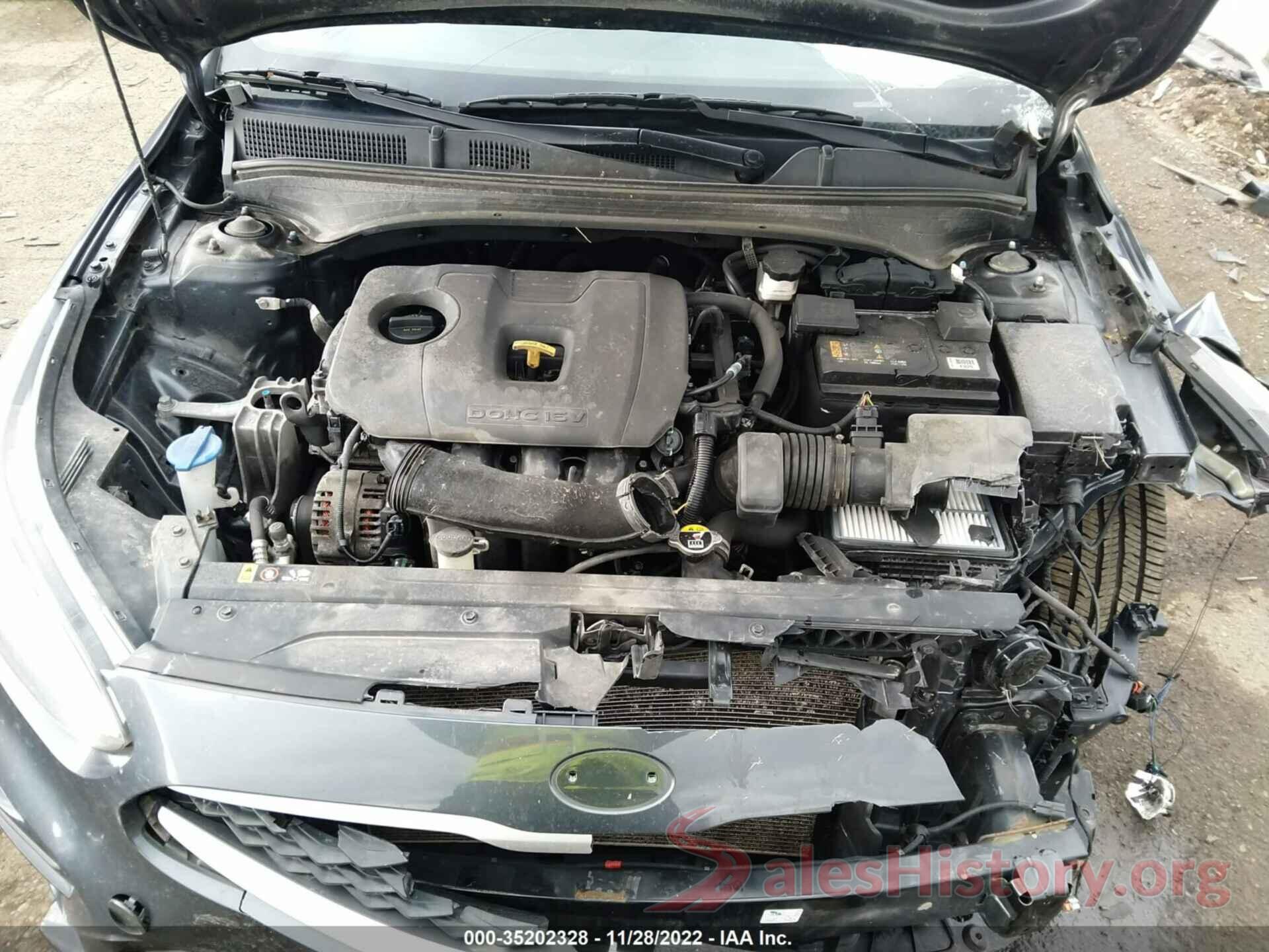 3KPF24AD1LE222216 2020 KIA FORTE