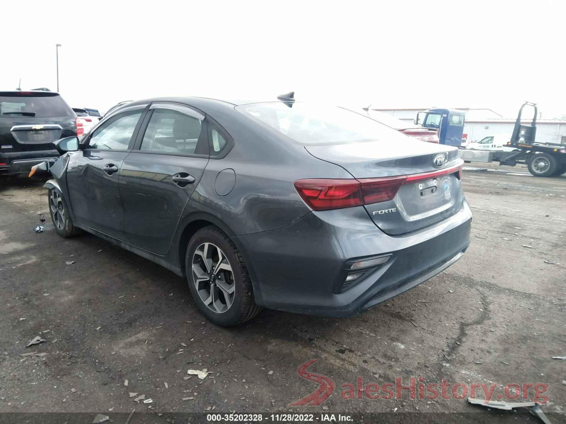 3KPF24AD1LE222216 2020 KIA FORTE