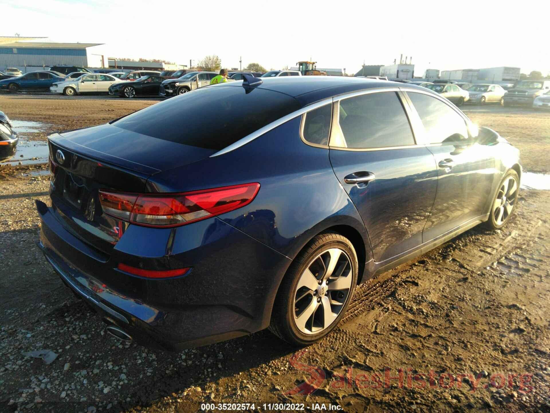 5XXGT4L33LG409065 2020 KIA OPTIMA