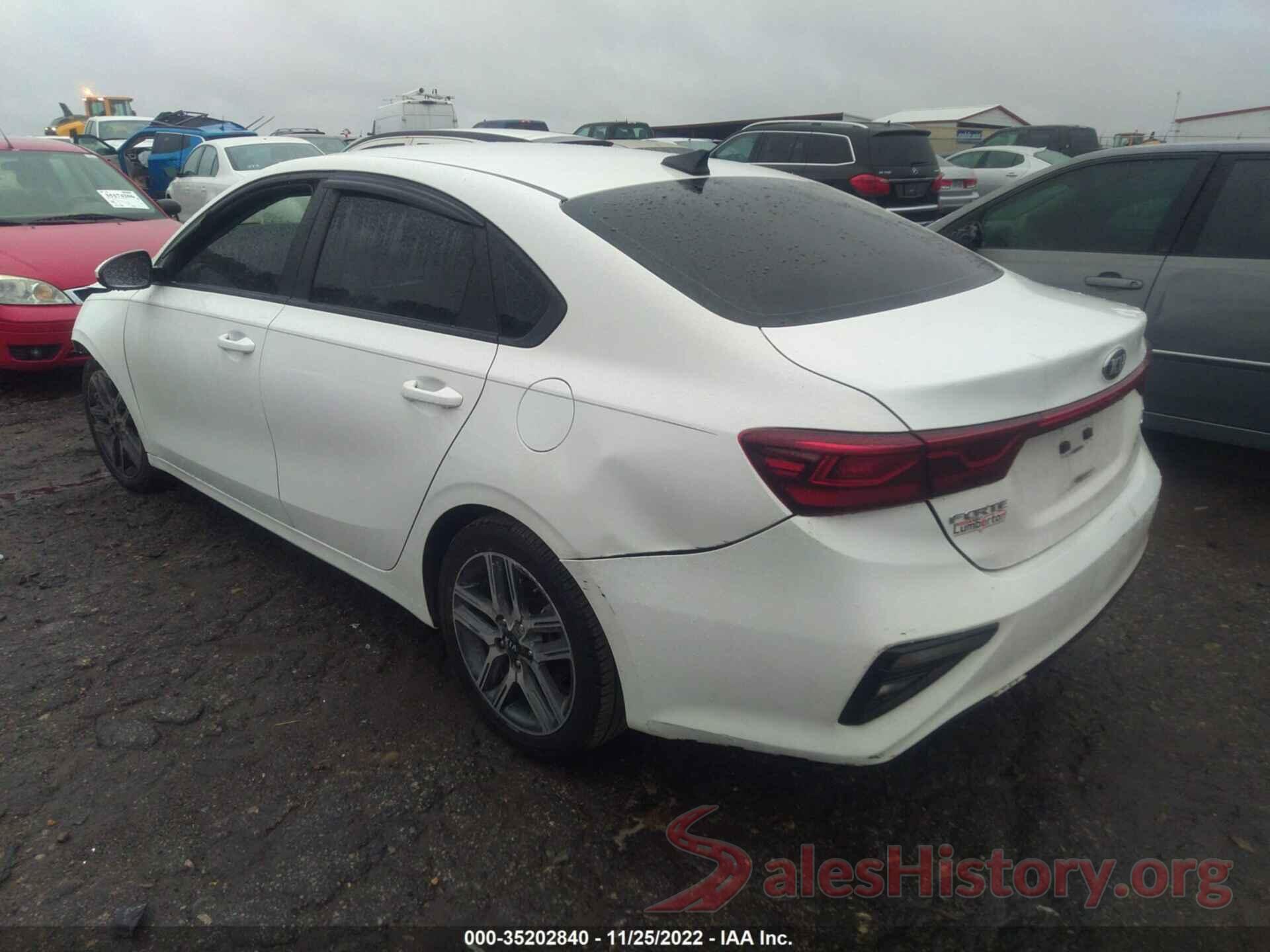 3KPF34AD1KE071129 2019 KIA FORTE