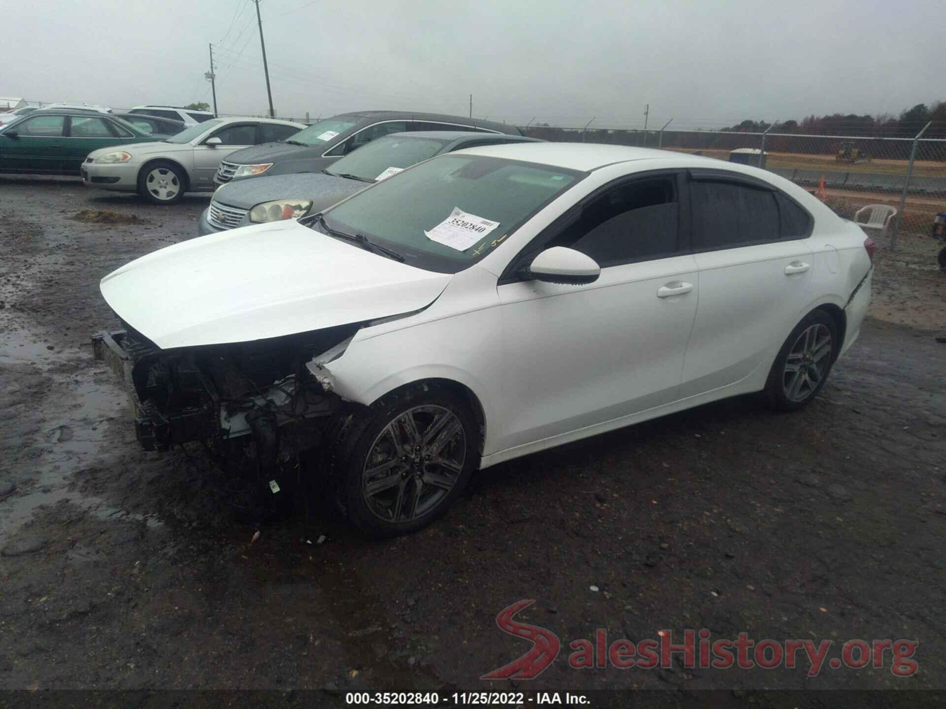 3KPF34AD1KE071129 2019 KIA FORTE