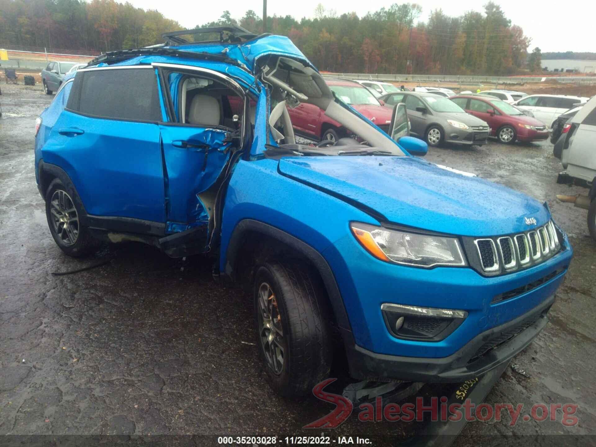 3C4NJCBBXKT743161 2019 JEEP COMPASS