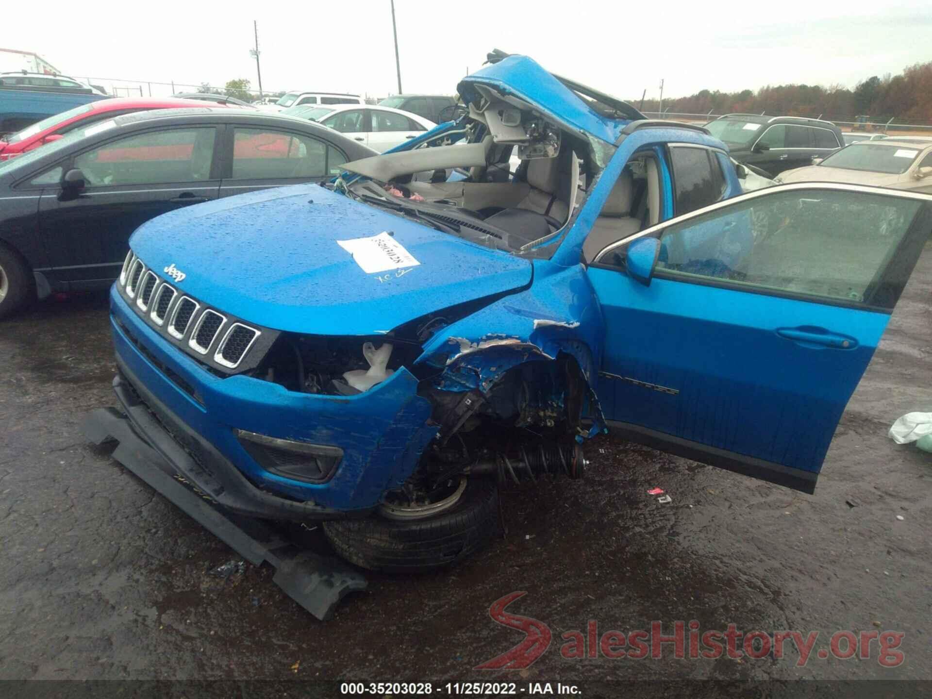 3C4NJCBBXKT743161 2019 JEEP COMPASS