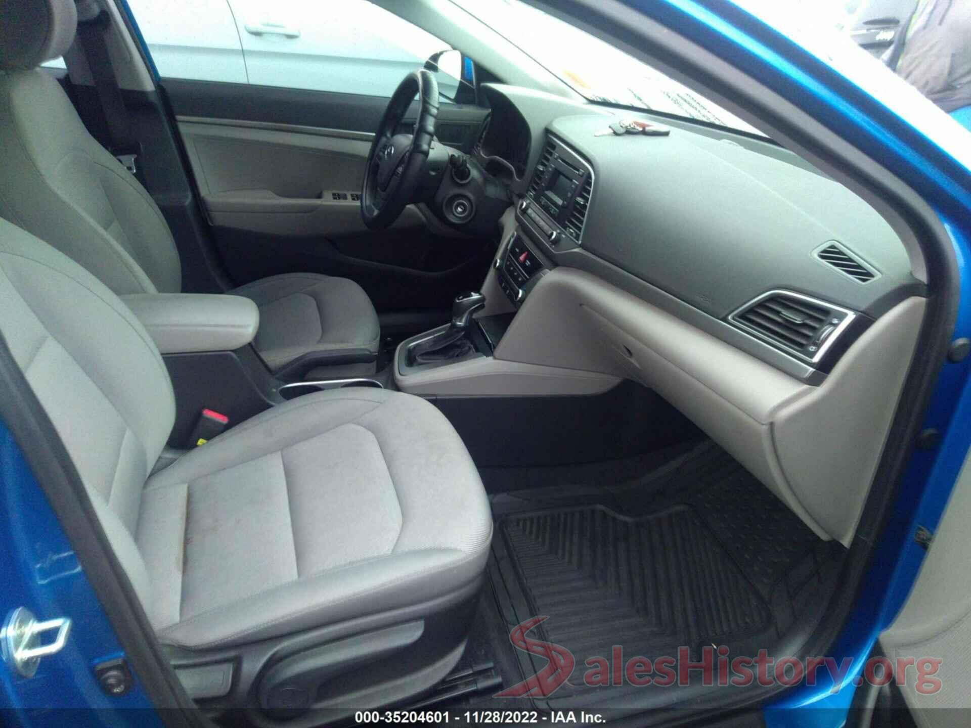 KMHD74LF1HU098119 2017 HYUNDAI ELANTRA