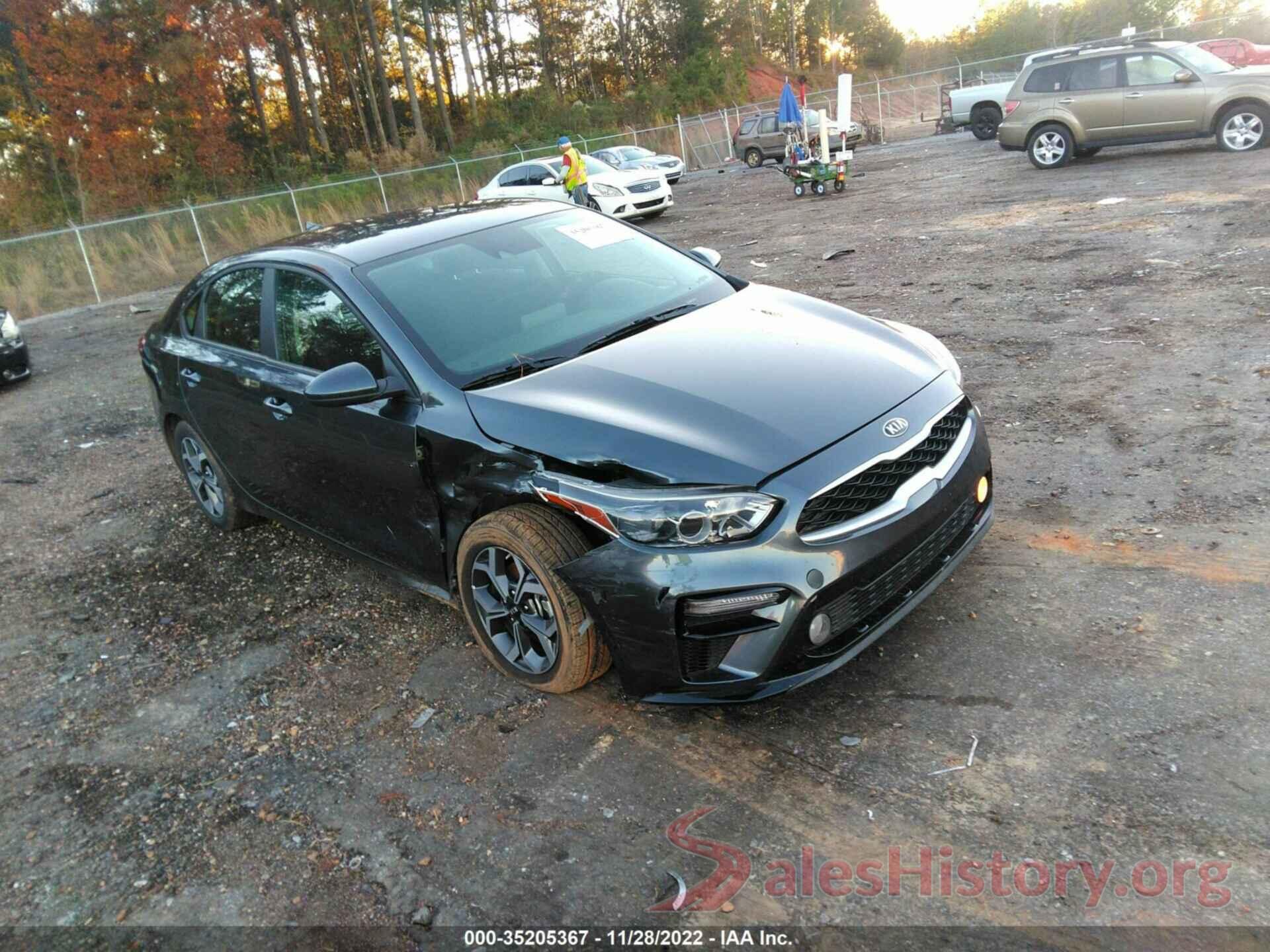 3KPF24AD1LE236360 2020 KIA FORTE