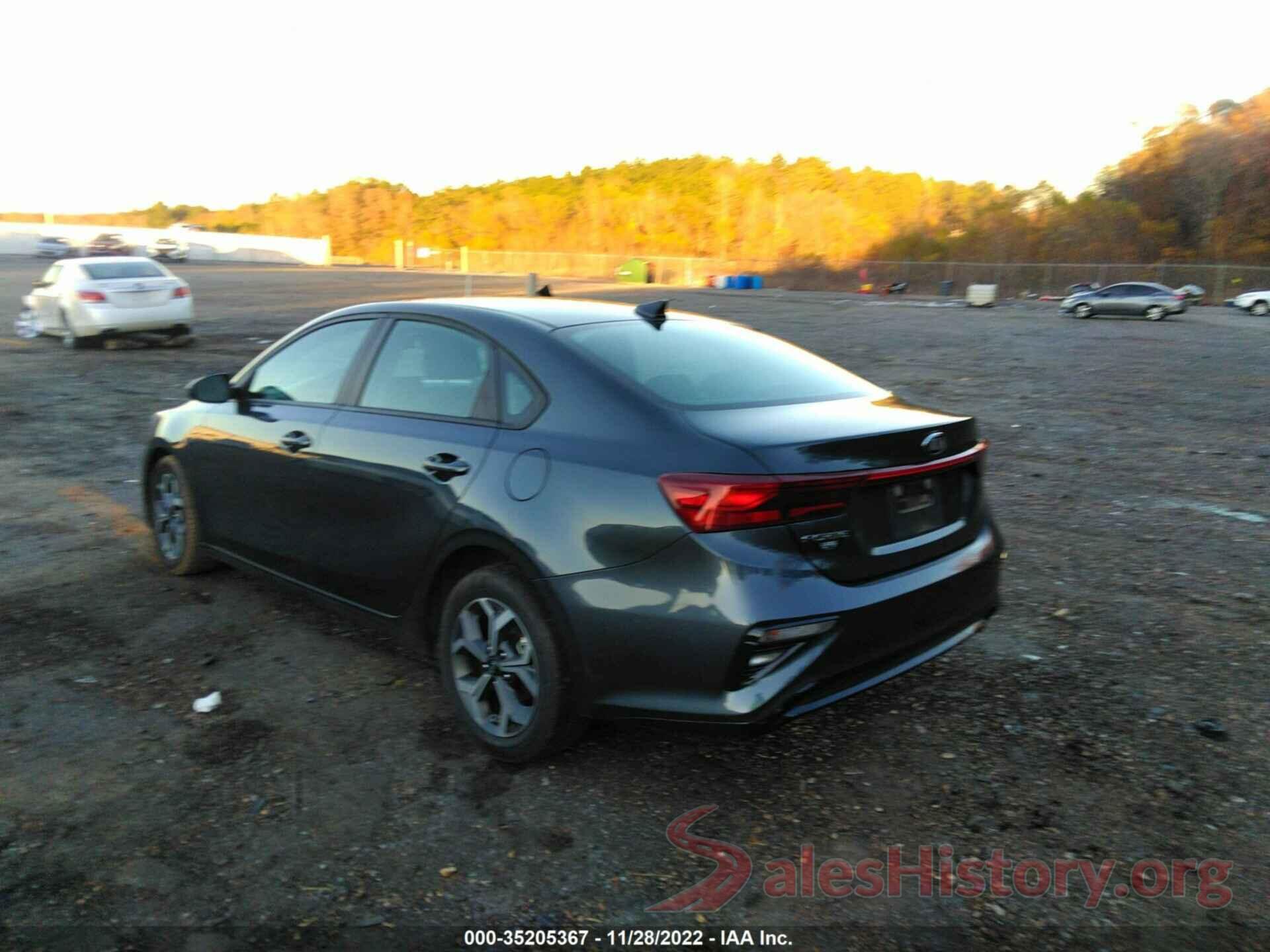 3KPF24AD1LE236360 2020 KIA FORTE