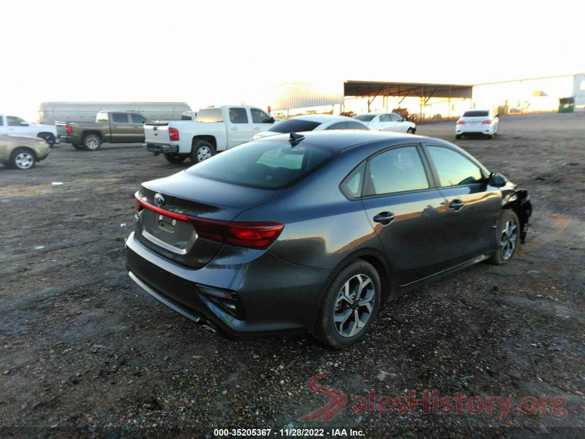 3KPF24AD1LE236360 2020 KIA FORTE