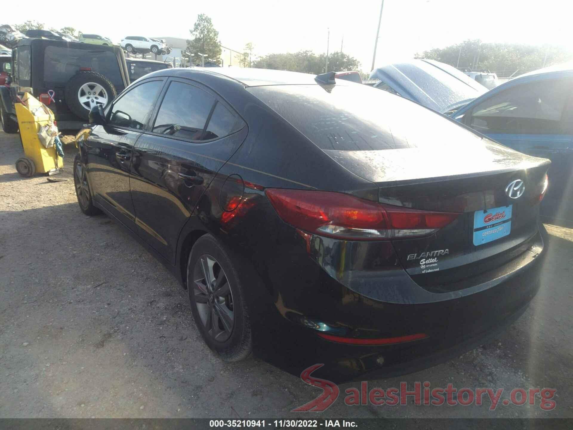 5NPD84LF5JH267334 2018 HYUNDAI ELANTRA