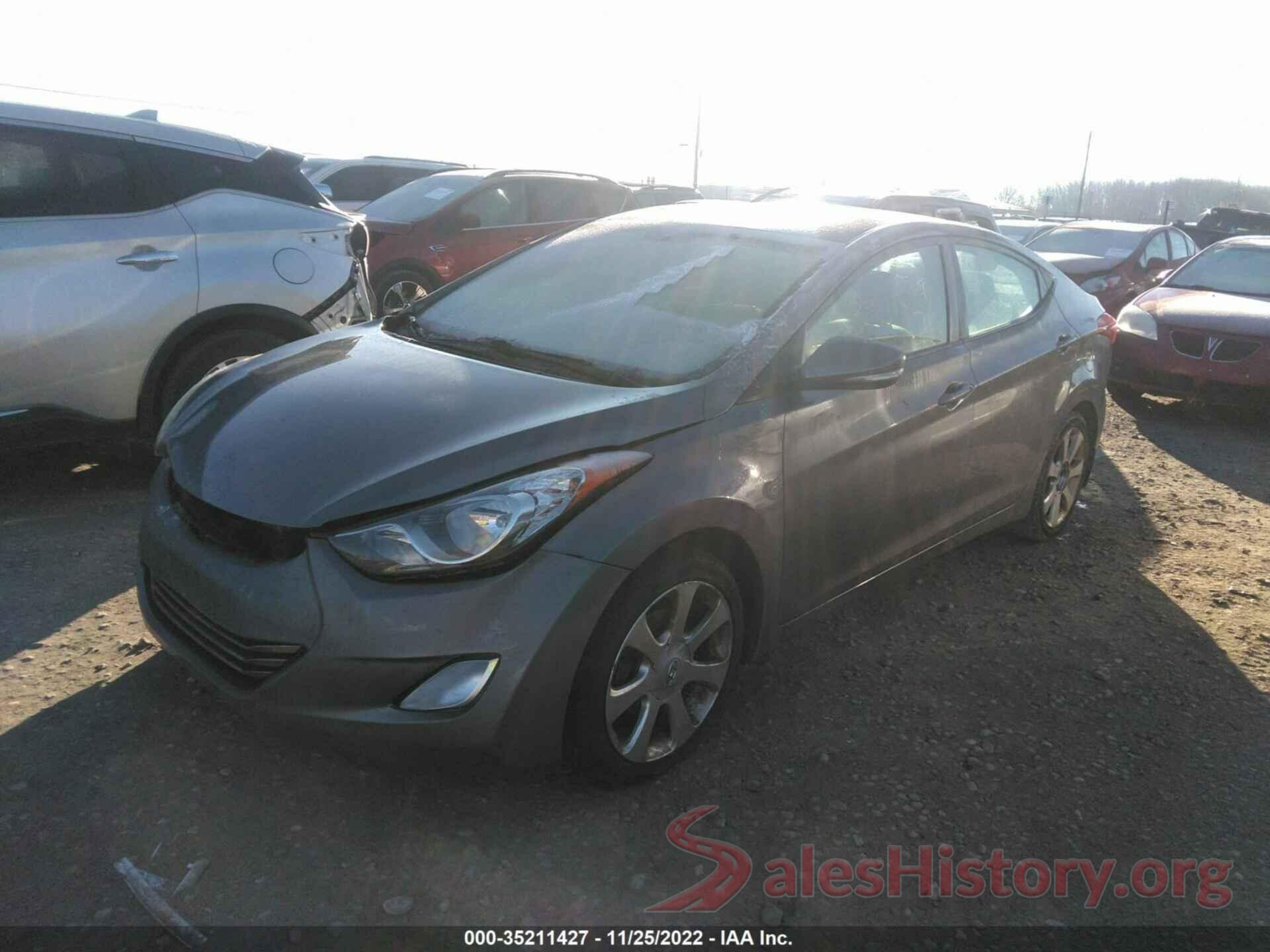 5NPDH4AE7DH153706 2013 HYUNDAI ELANTRA