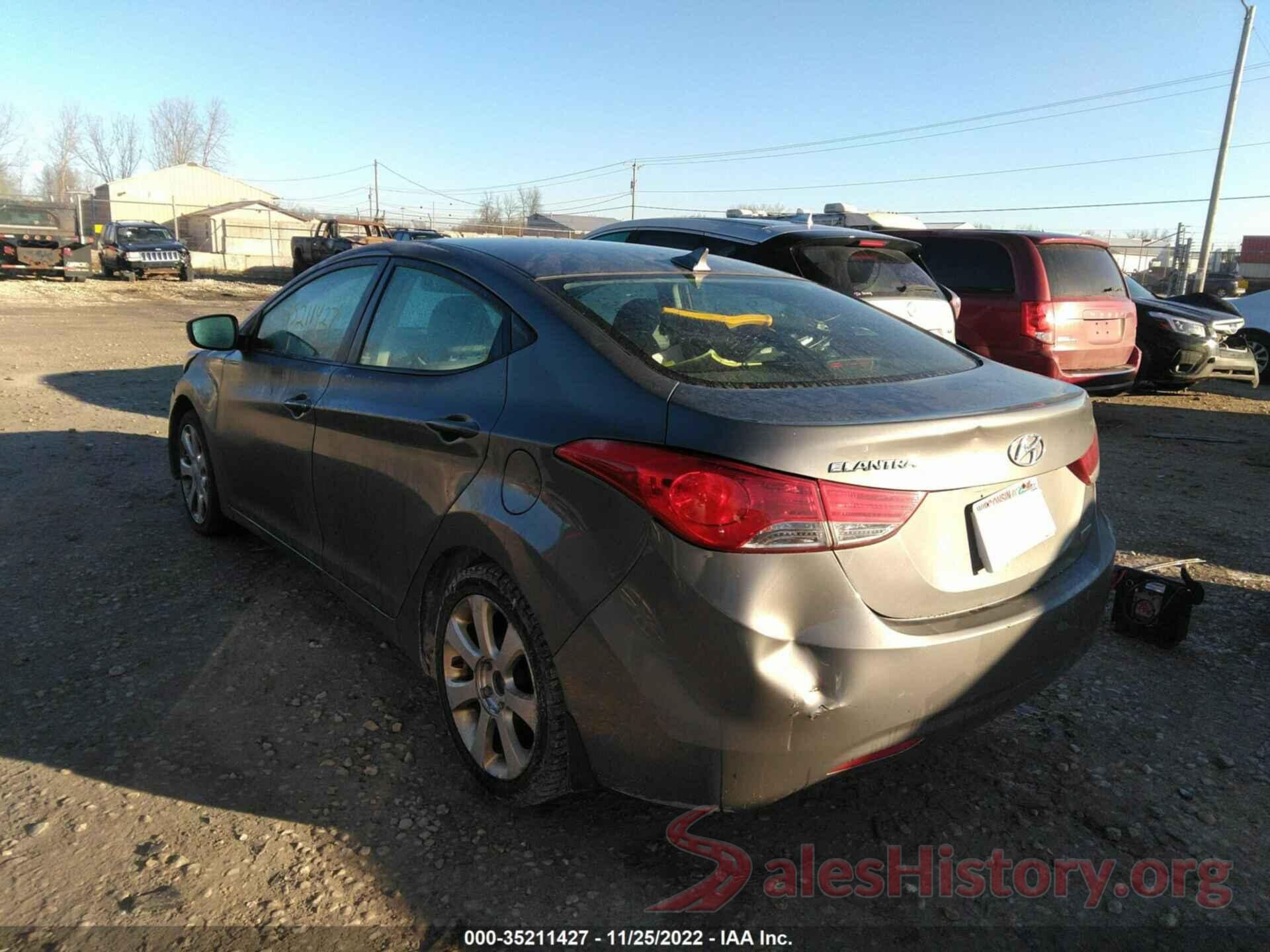 5NPDH4AE7DH153706 2013 HYUNDAI ELANTRA