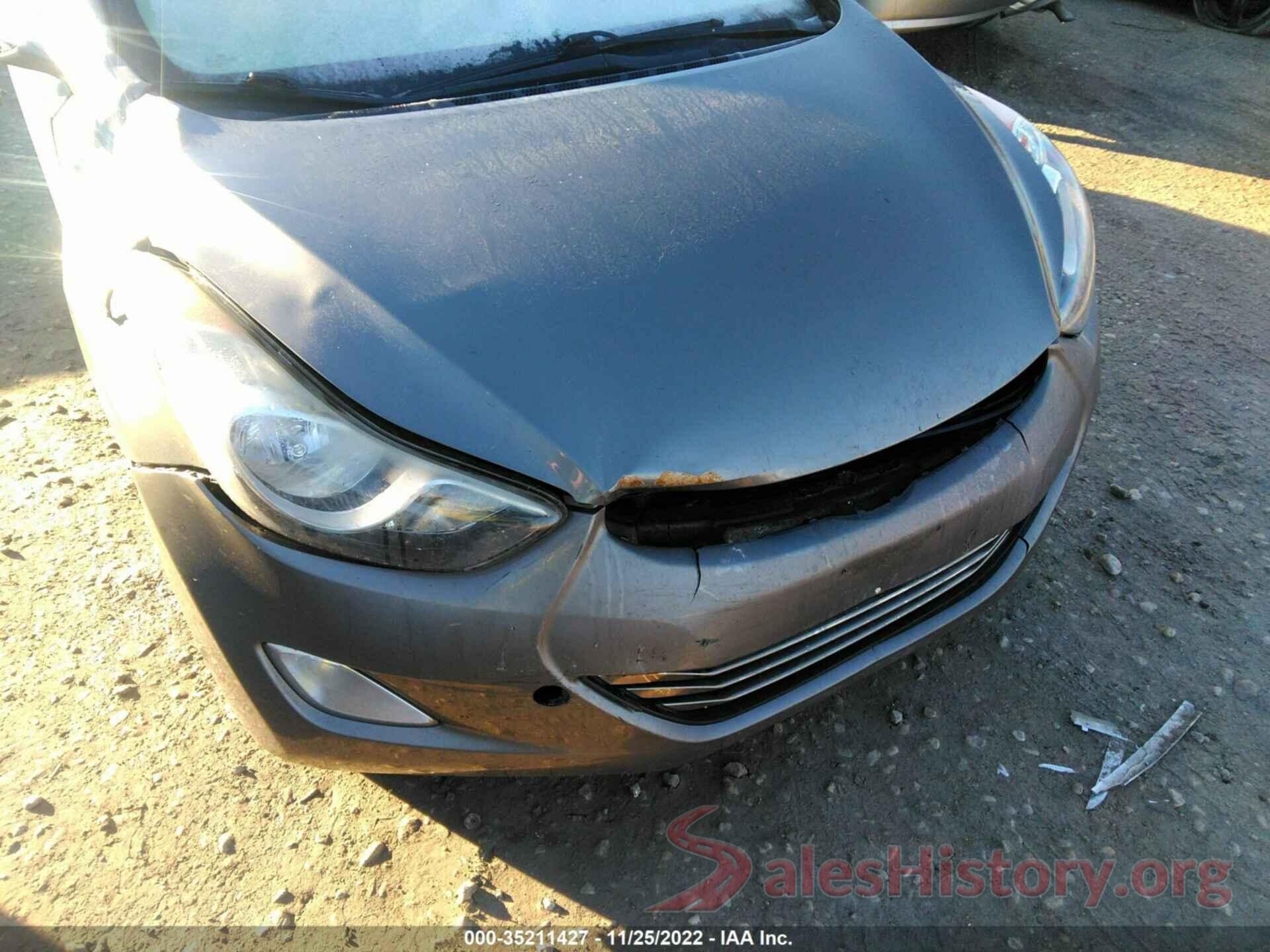 5NPDH4AE7DH153706 2013 HYUNDAI ELANTRA