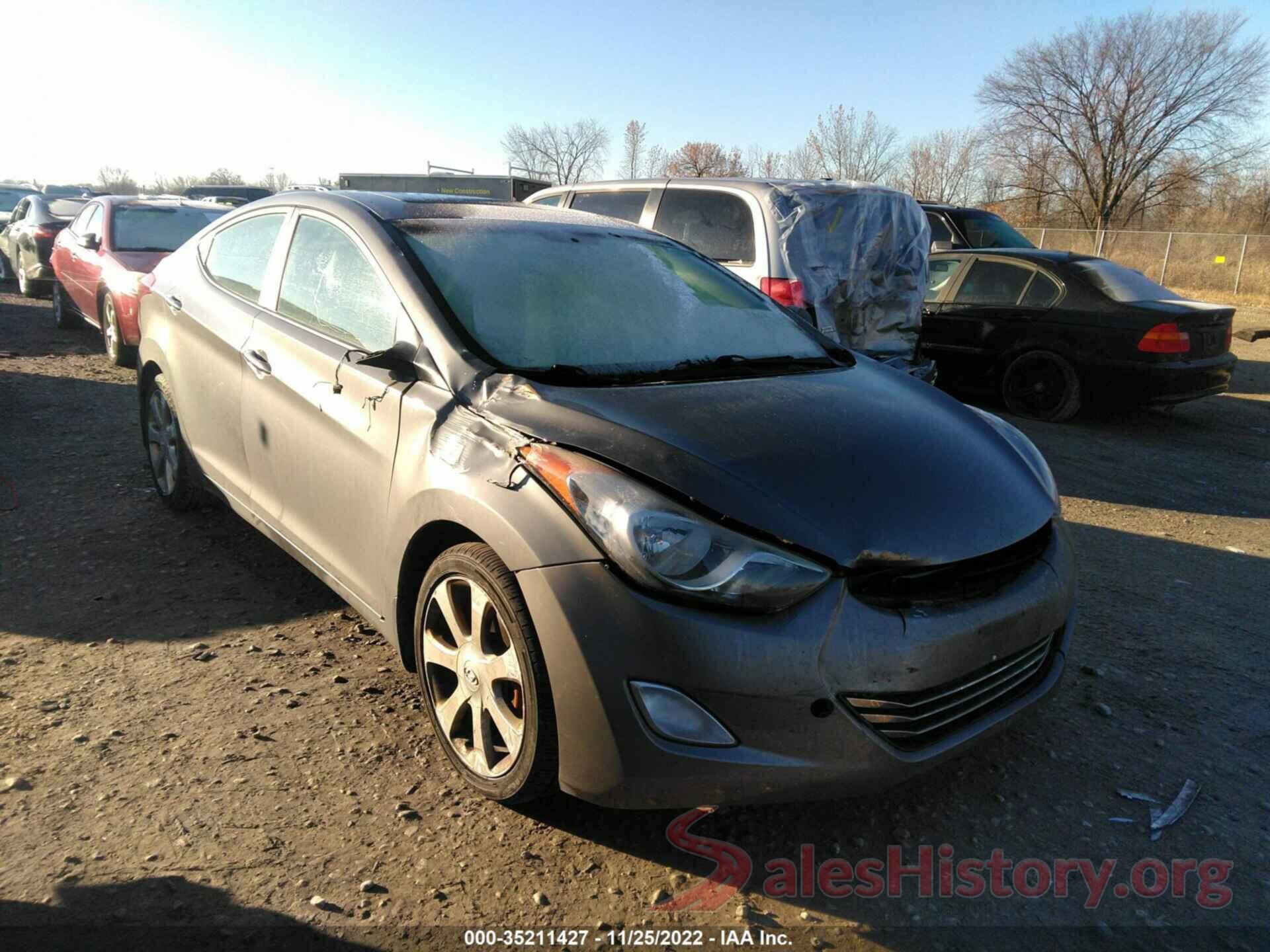 5NPDH4AE7DH153706 2013 HYUNDAI ELANTRA