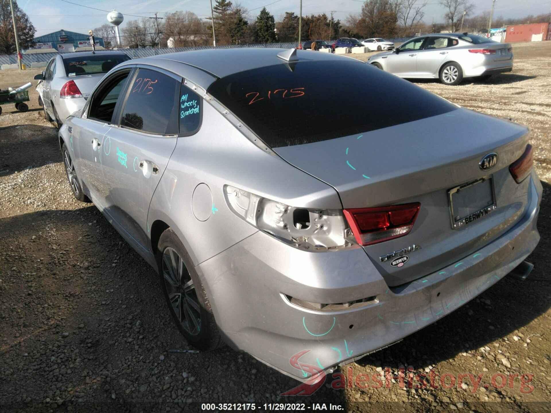 5XXGT4L34KG377032 2019 KIA OPTIMA