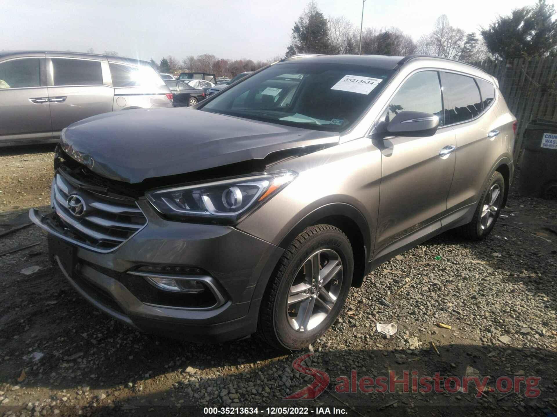 5XYZUDLB0HG415423 2017 HYUNDAI SANTA FE SPORT