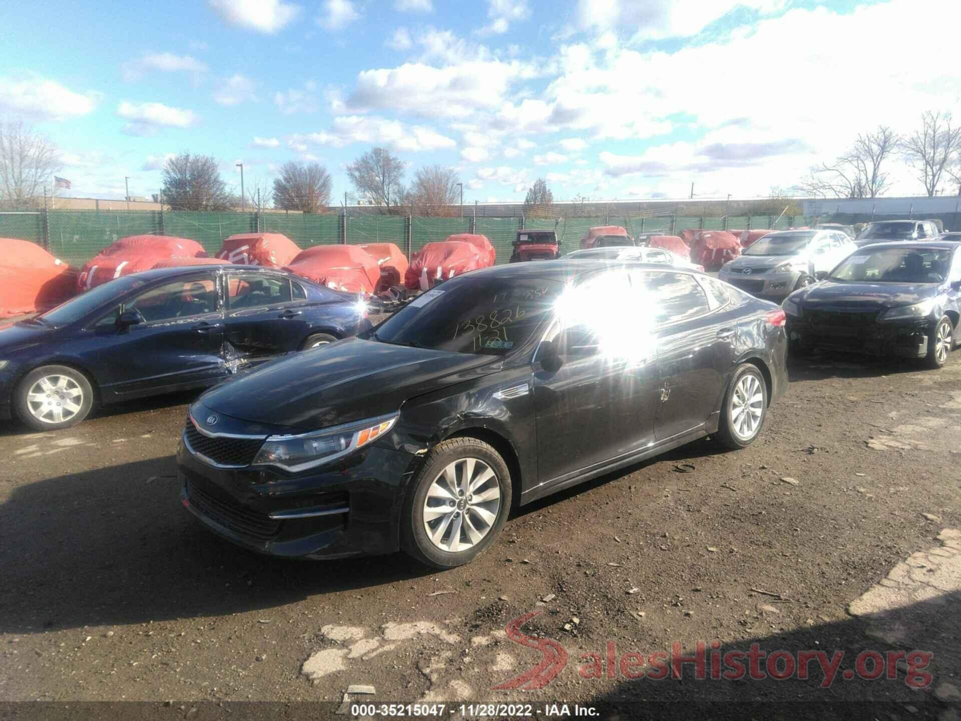 5XXGT4L37HG138826 2017 KIA OPTIMA