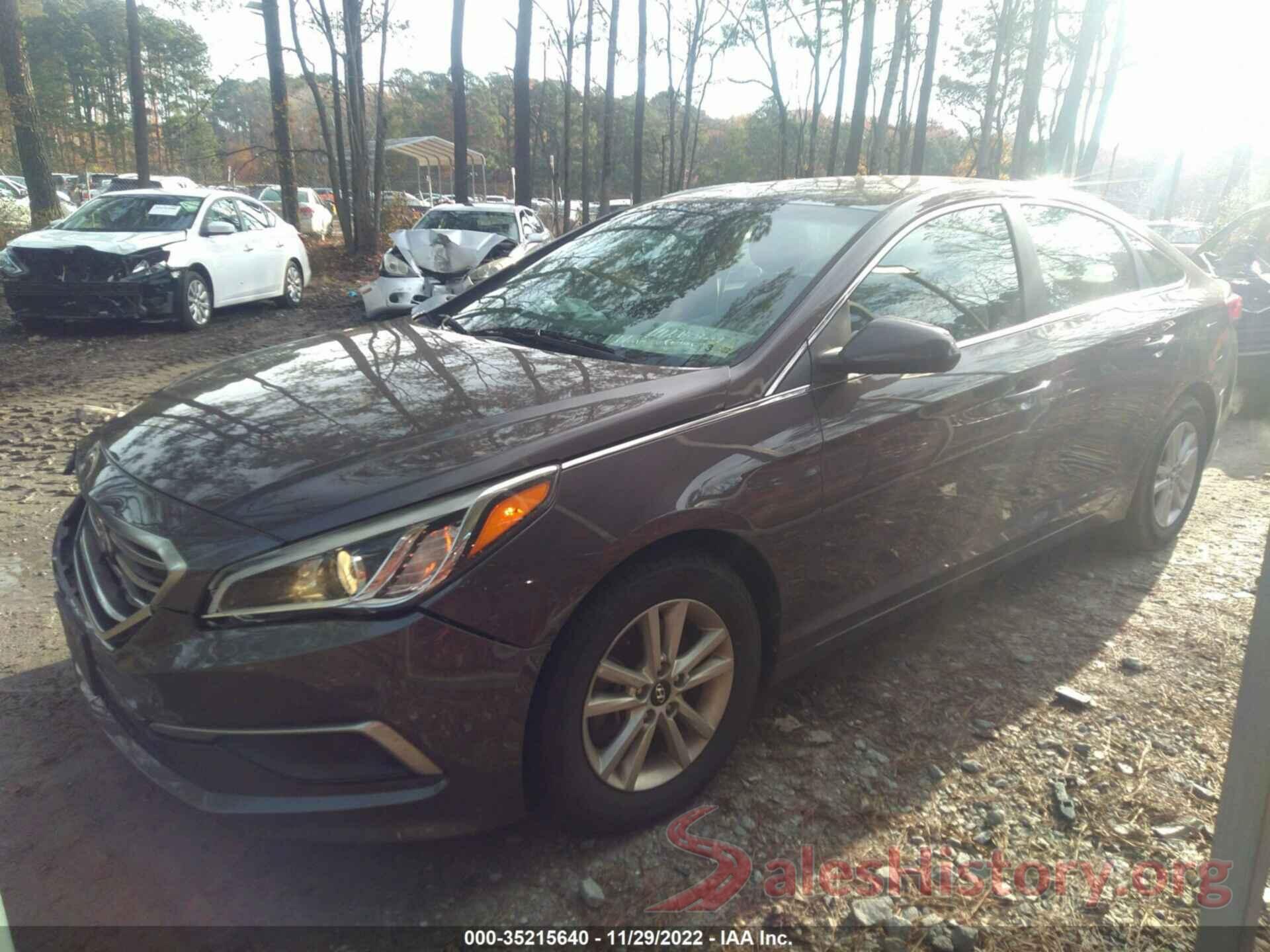 5NPE24AF5HH492064 2017 HYUNDAI SONATA