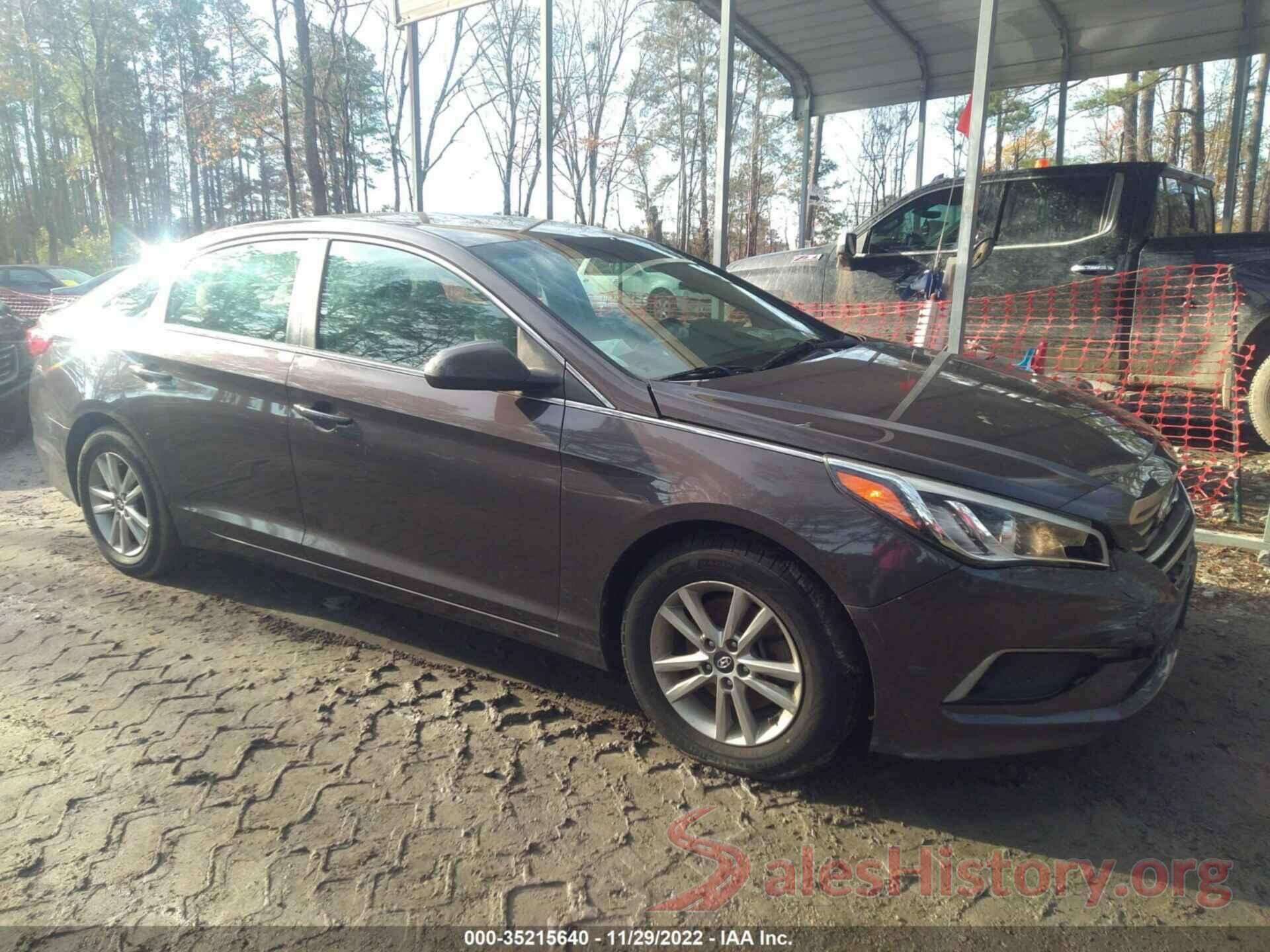 5NPE24AF5HH492064 2017 HYUNDAI SONATA