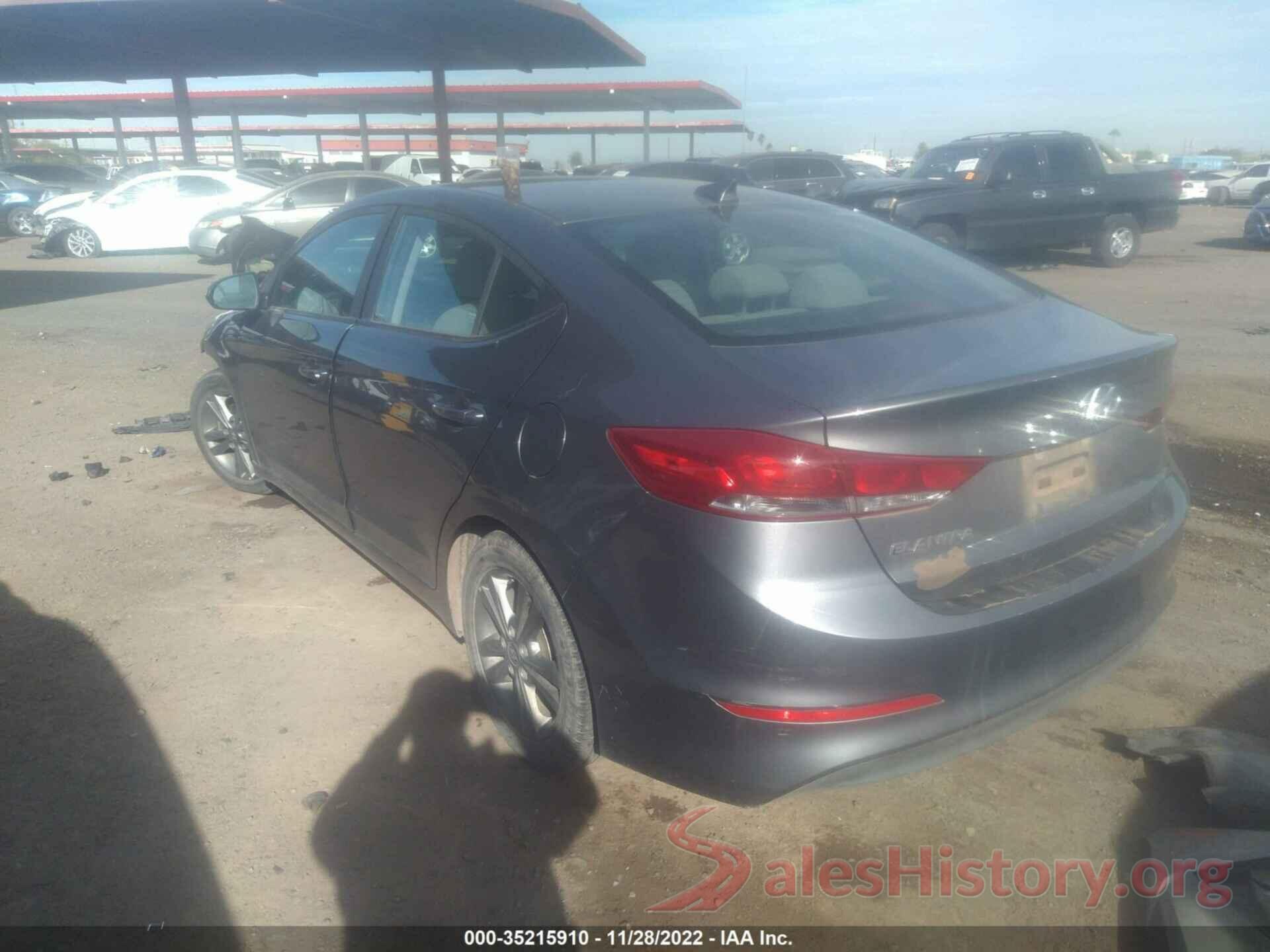 5NPD84LF3JH339955 2018 HYUNDAI ELANTRA