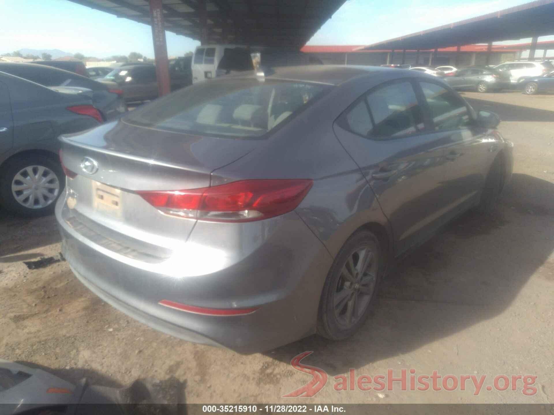 5NPD84LF3JH339955 2018 HYUNDAI ELANTRA