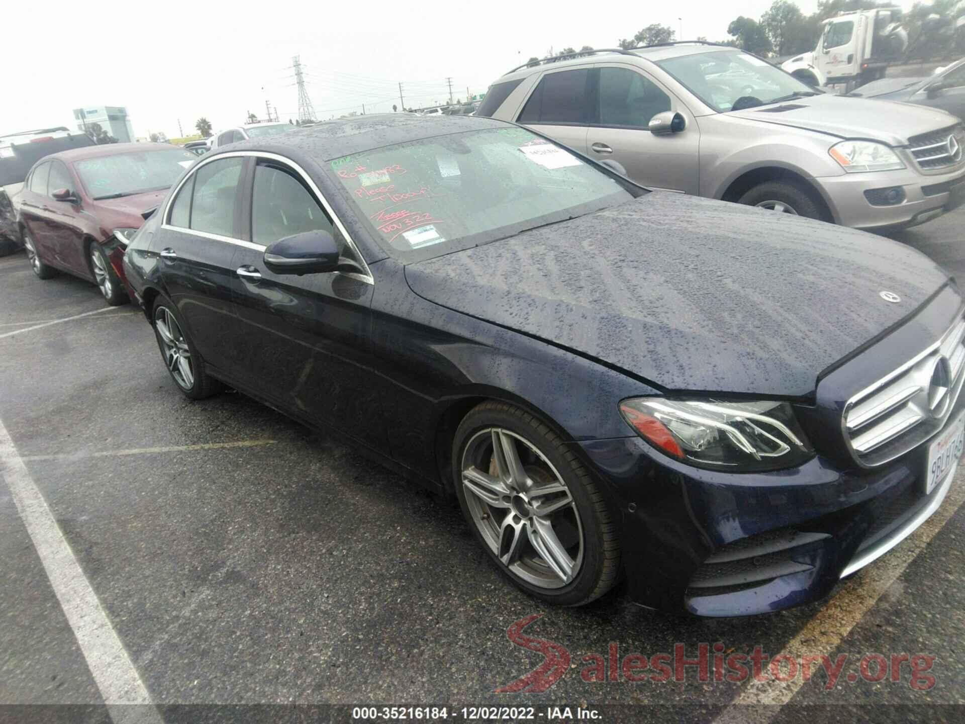 WDDZF4JB9KA608972 2019 MERCEDES-BENZ E-CLASS