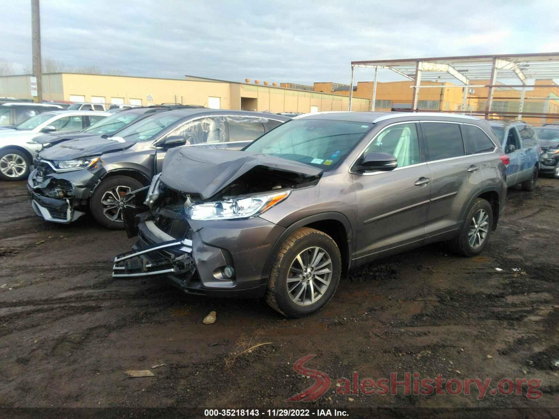 5TDJZRFH9HS467101 2017 TOYOTA HIGHLANDER