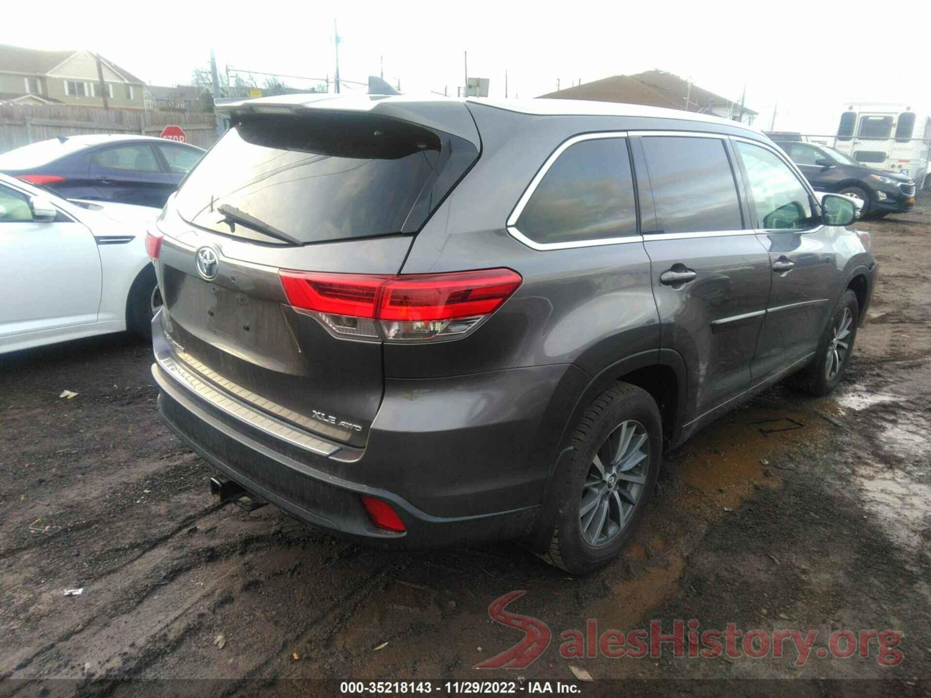 5TDJZRFH9HS467101 2017 TOYOTA HIGHLANDER