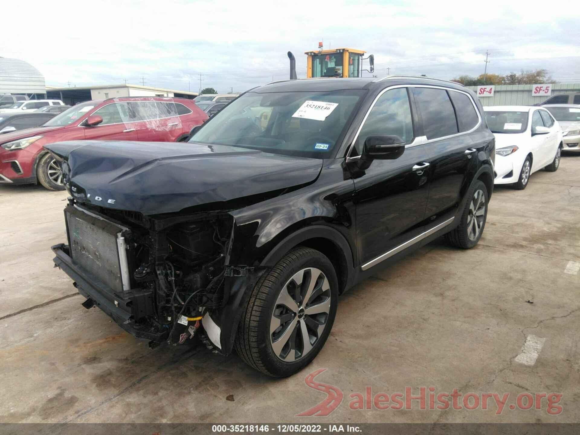 5XYP6DHC5NG273259 2022 KIA TELLURIDE