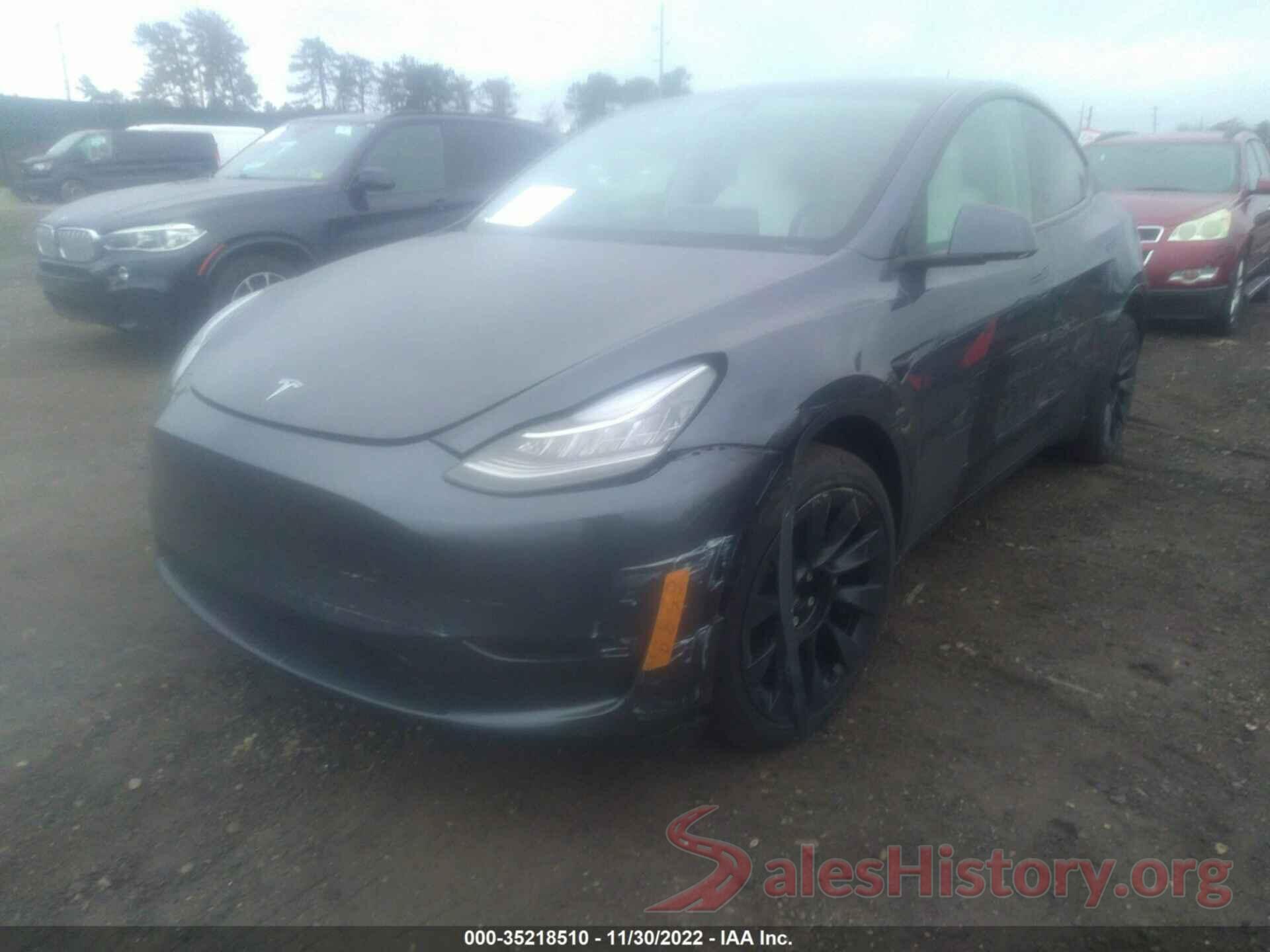 7SAYGDEE0NF497234 2022 TESLA MODEL Y