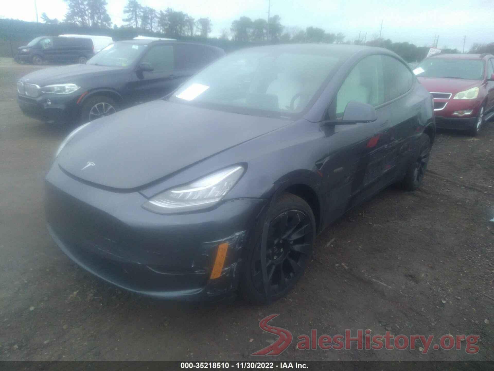 7SAYGDEE0NF497234 2022 TESLA MODEL Y