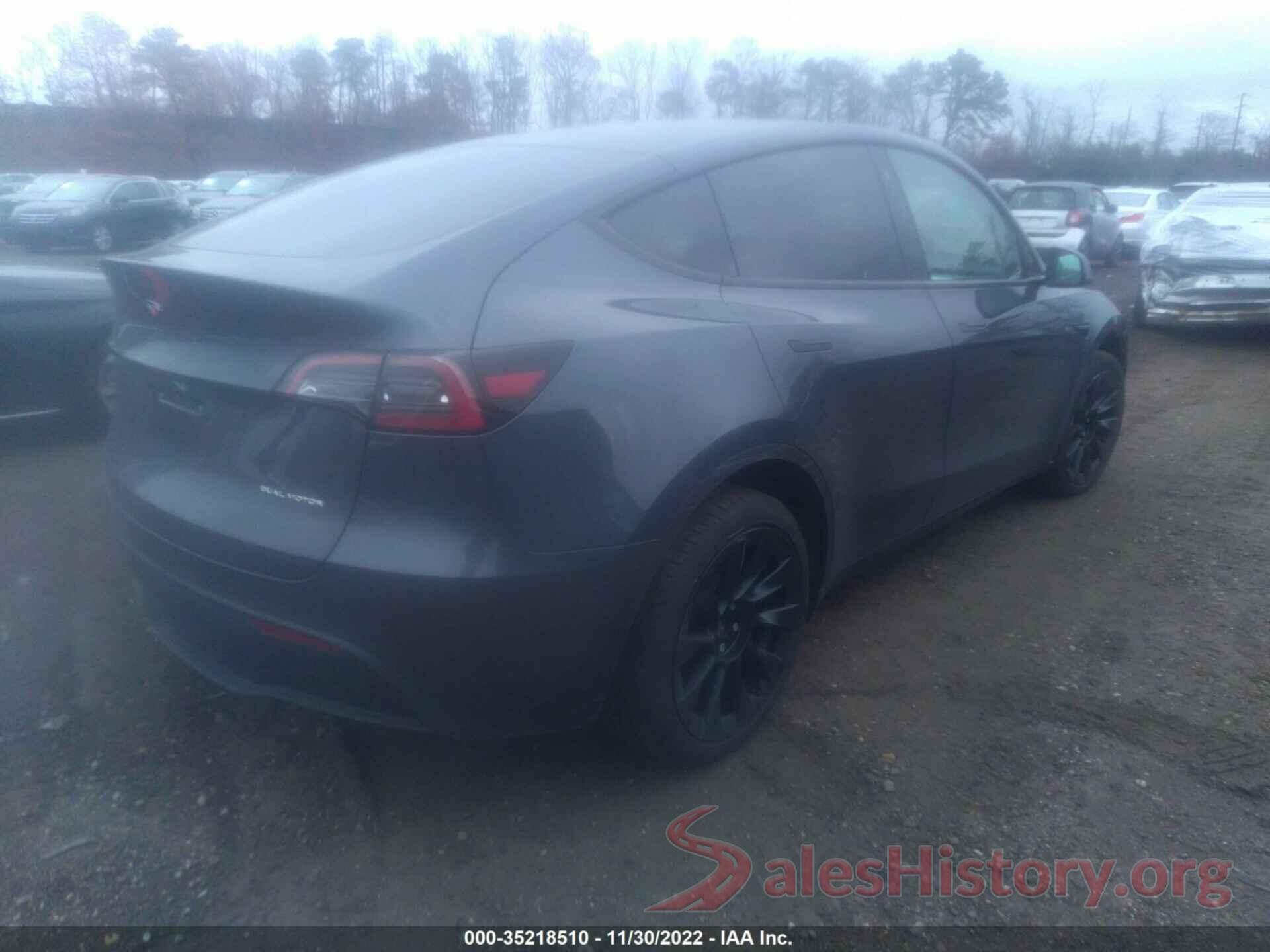 7SAYGDEE0NF497234 2022 TESLA MODEL Y