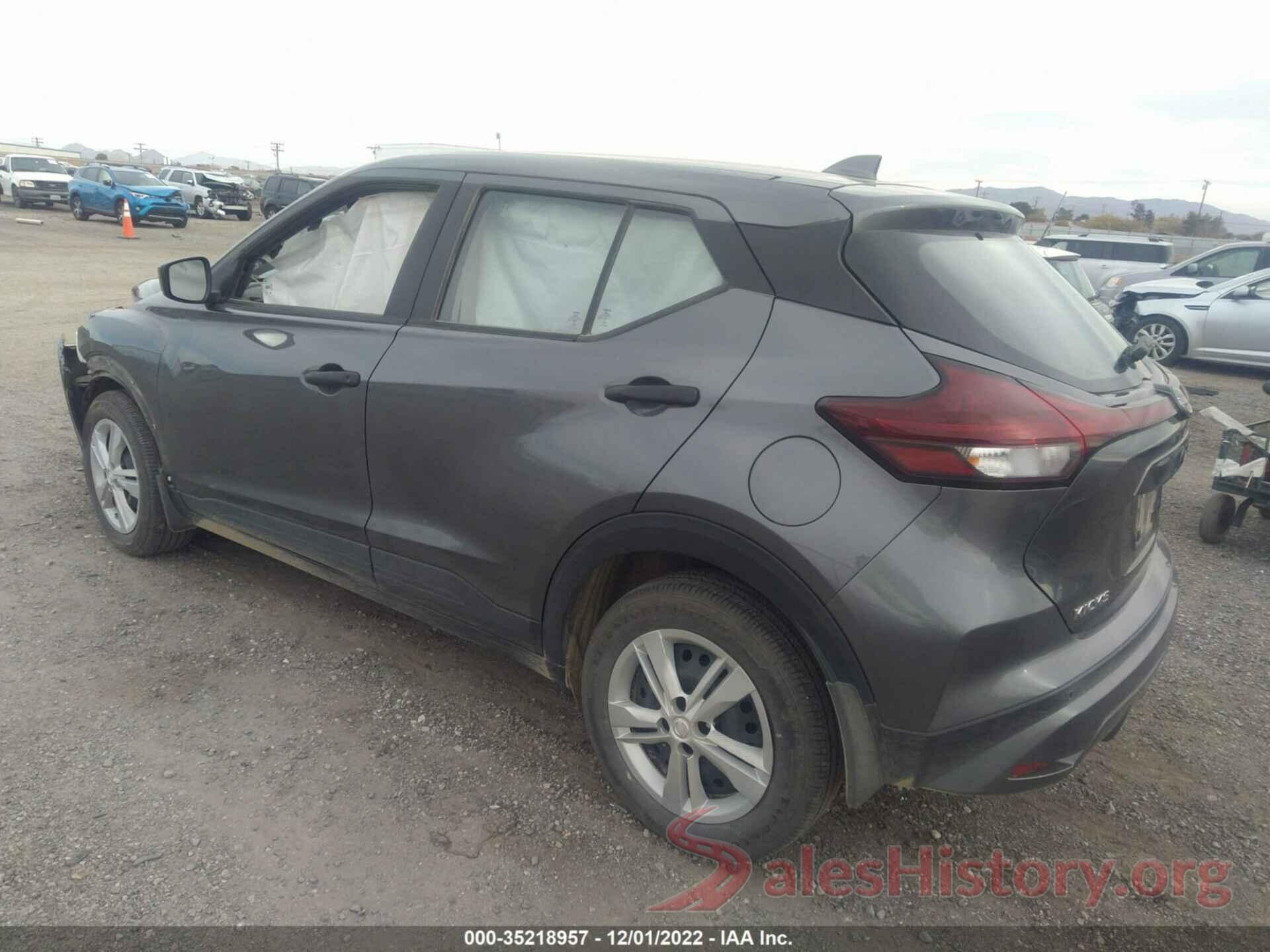 3N1CP5BV3NL510838 2022 NISSAN KICKS