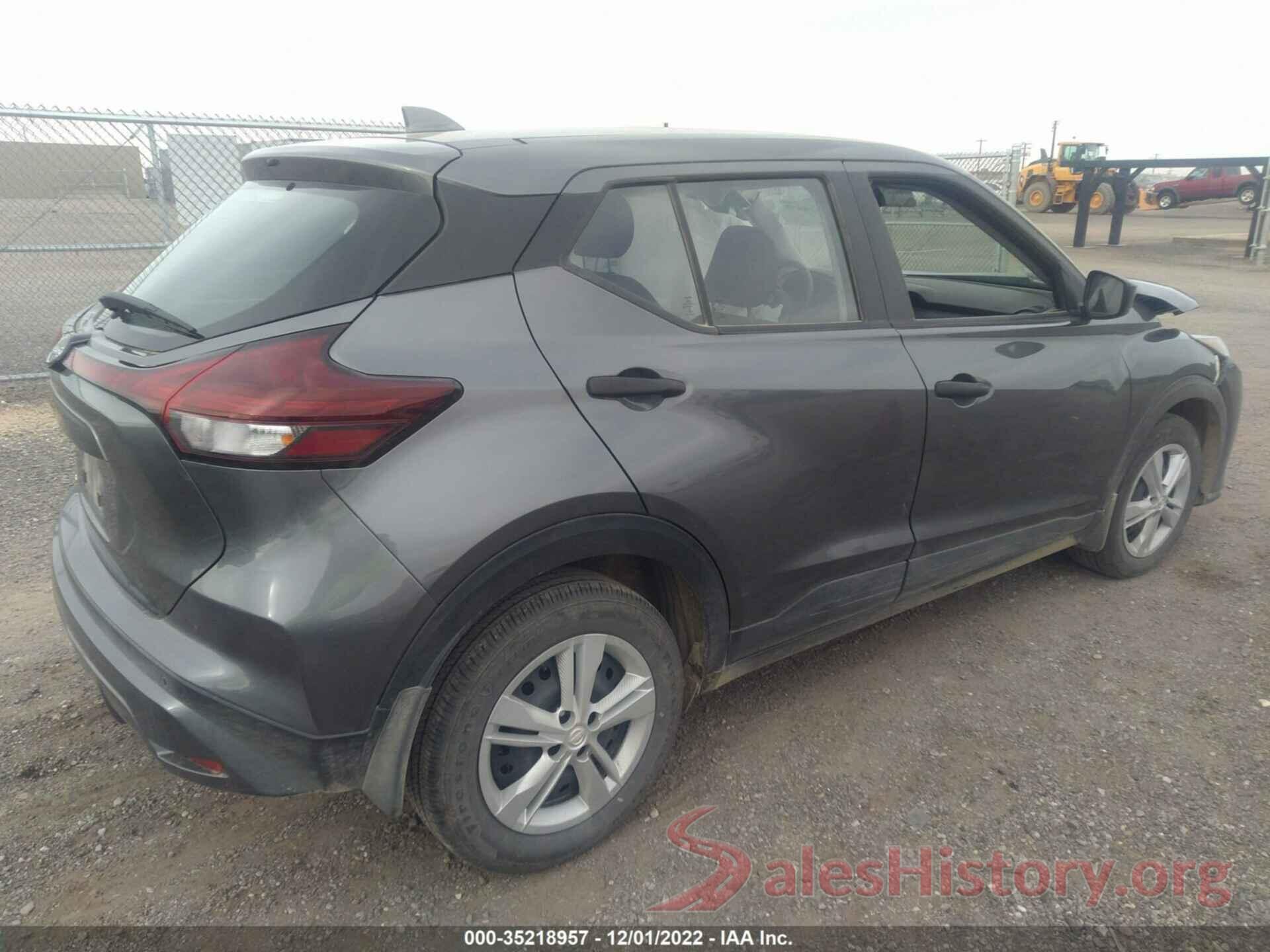 3N1CP5BV3NL510838 2022 NISSAN KICKS