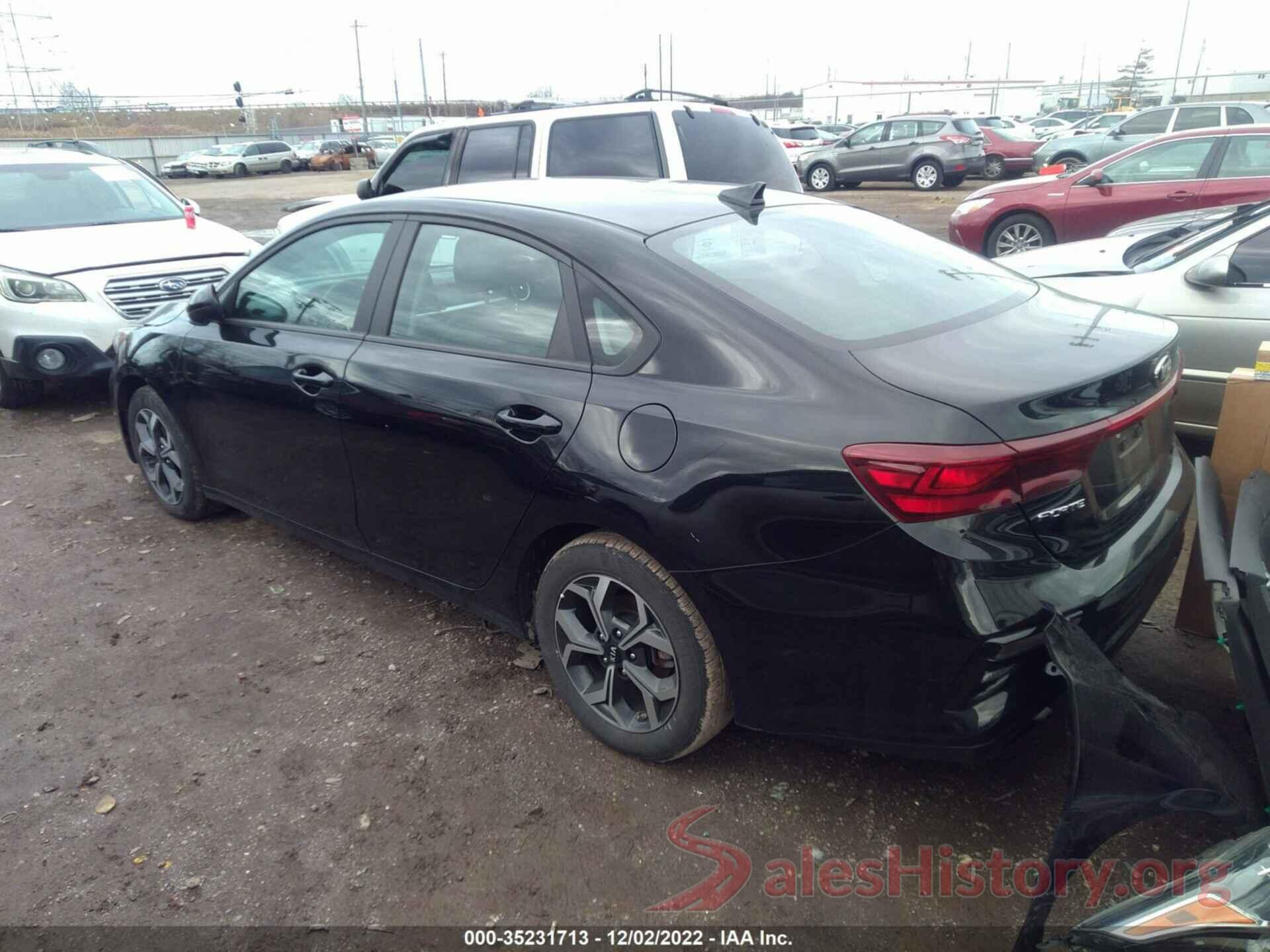 3KPF24AD3LE248302 2020 KIA FORTE