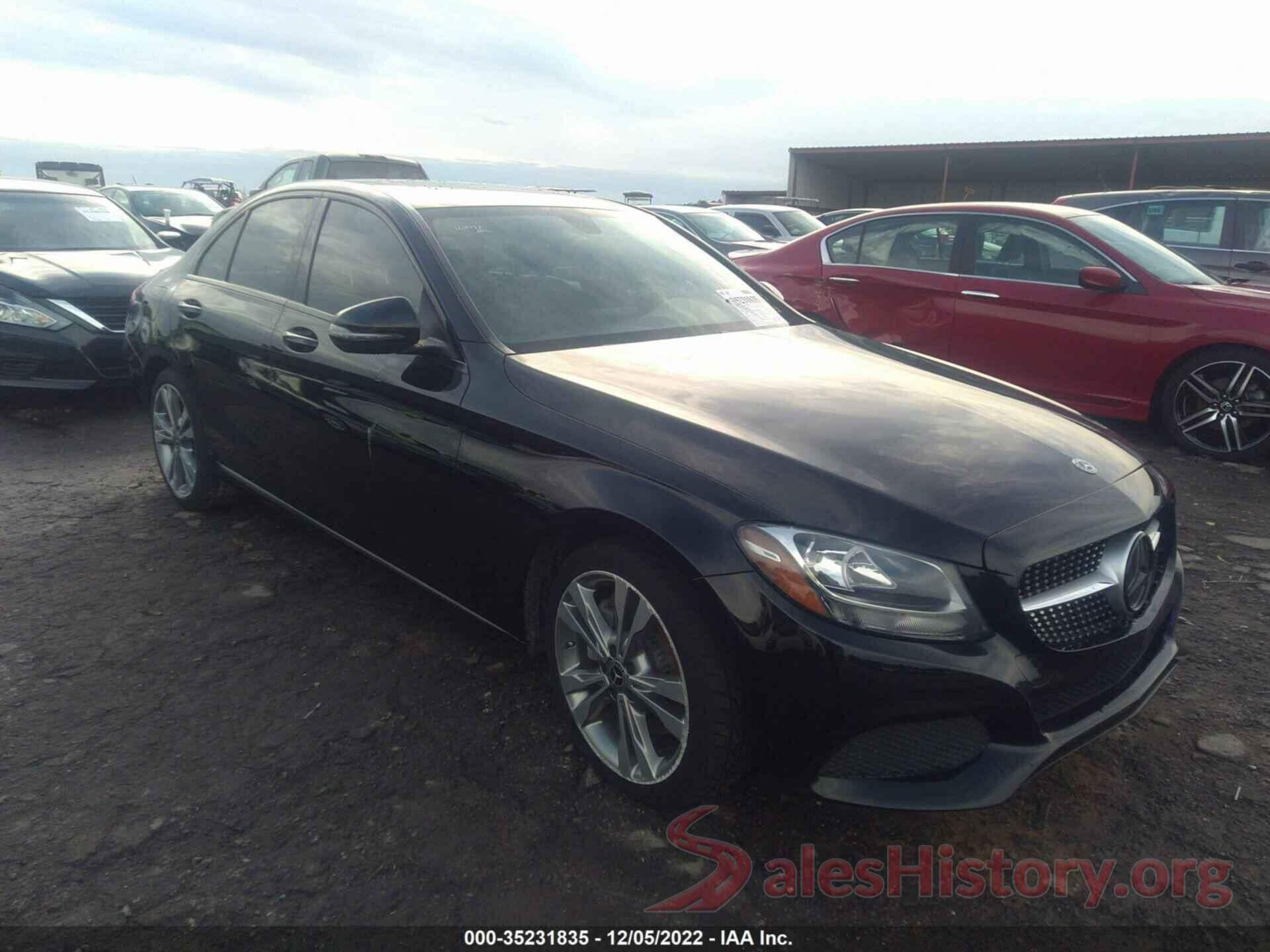 55SWF4JB9JU235935 2018 MERCEDES-BENZ C-CLASS