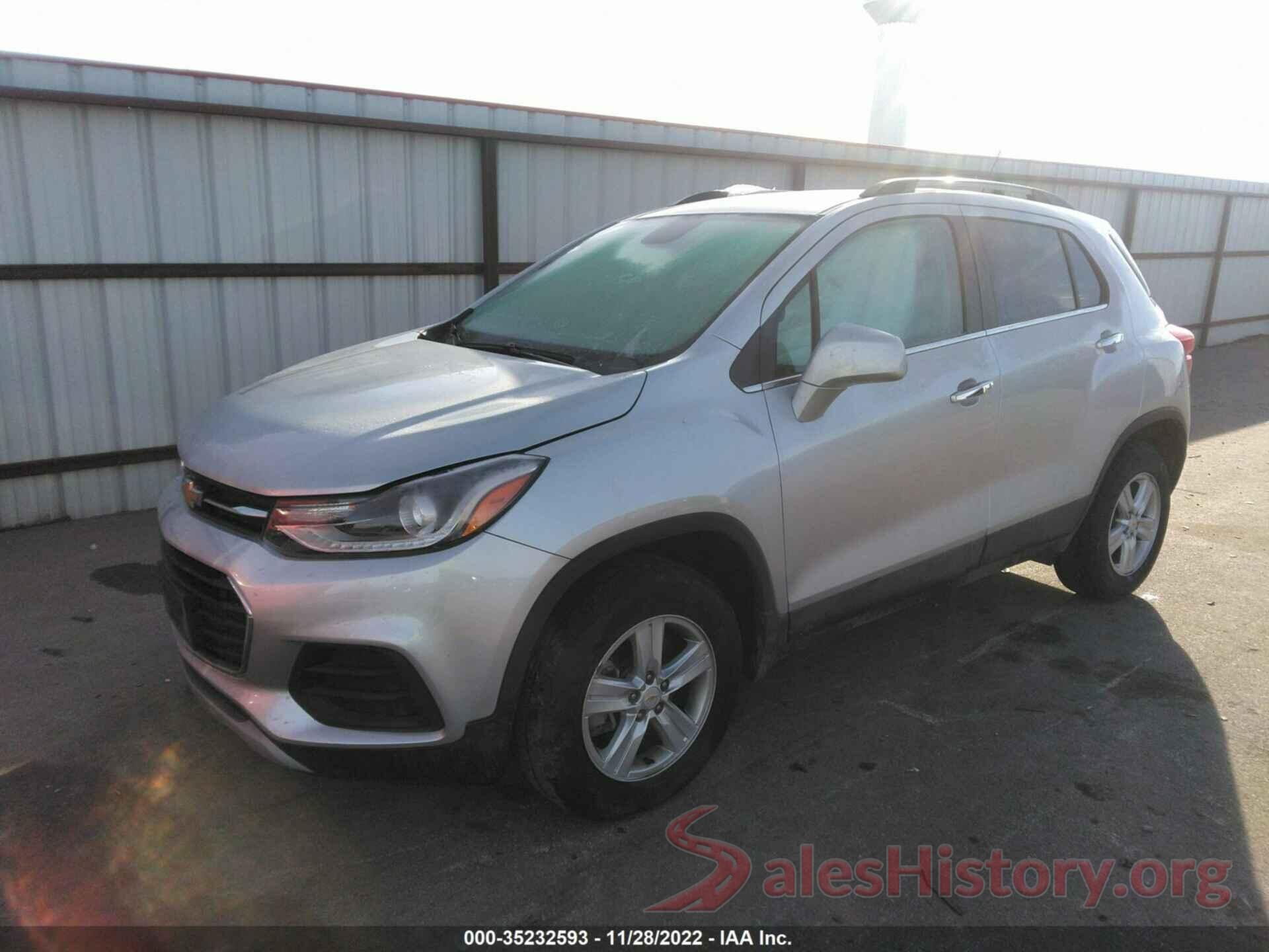 KL7CJPSBXKB917565 2019 CHEVROLET TRAX