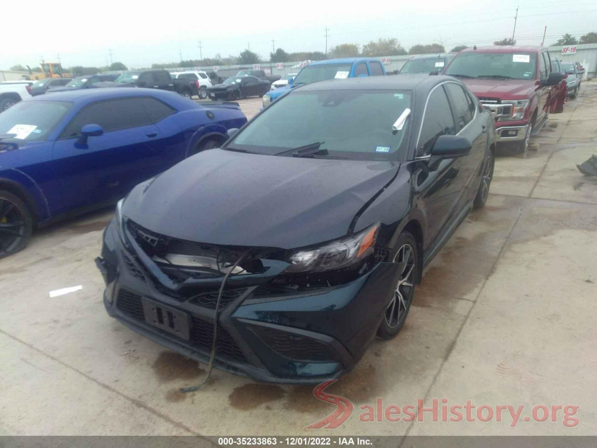 4T1G11AK1MU493067 2021 TOYOTA CAMRY