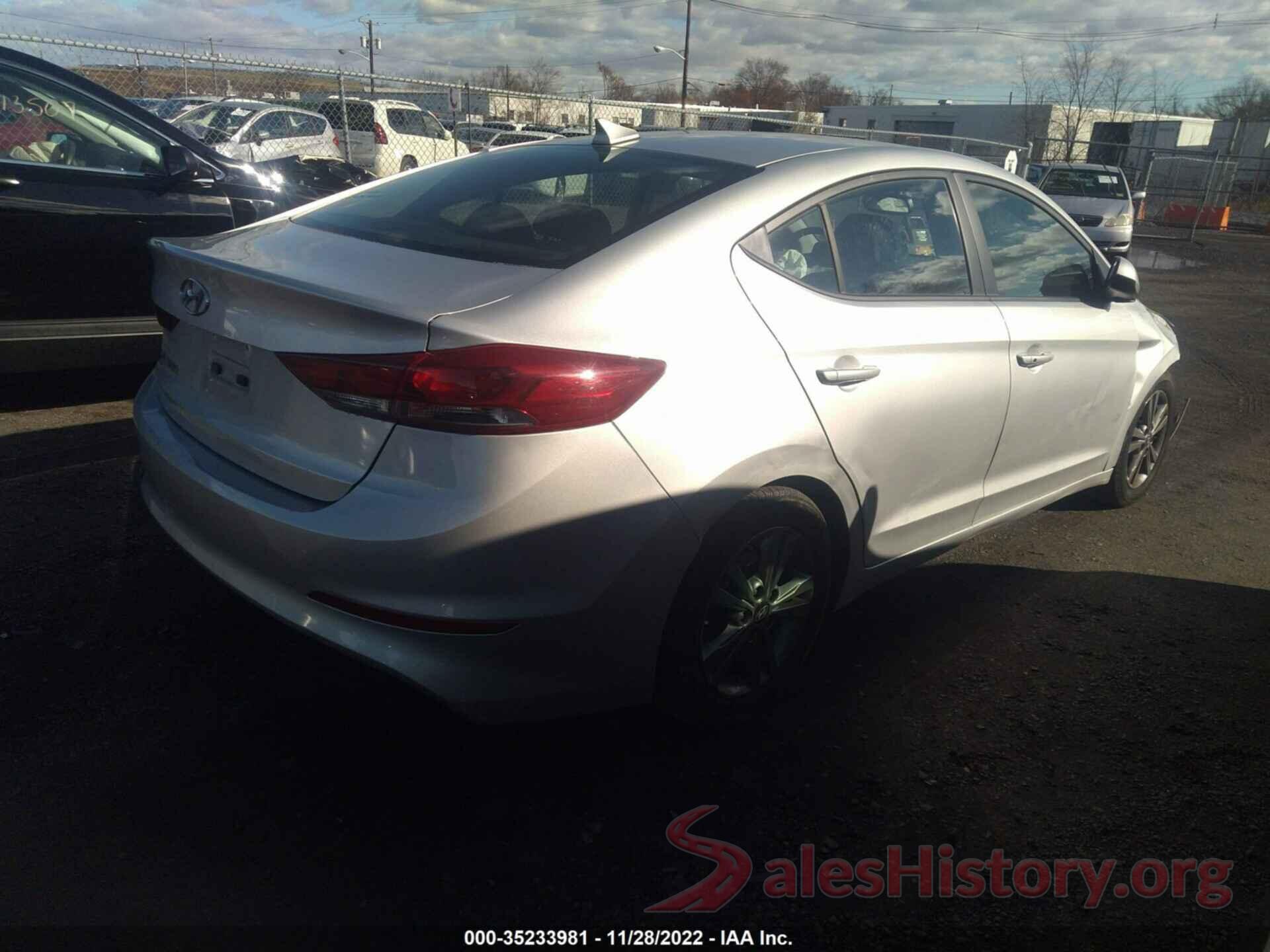 5NPD84LF6JH239140 2018 HYUNDAI ELANTRA