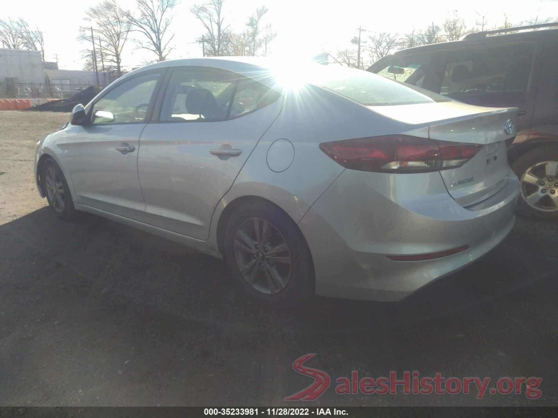 5NPD84LF6JH239140 2018 HYUNDAI ELANTRA