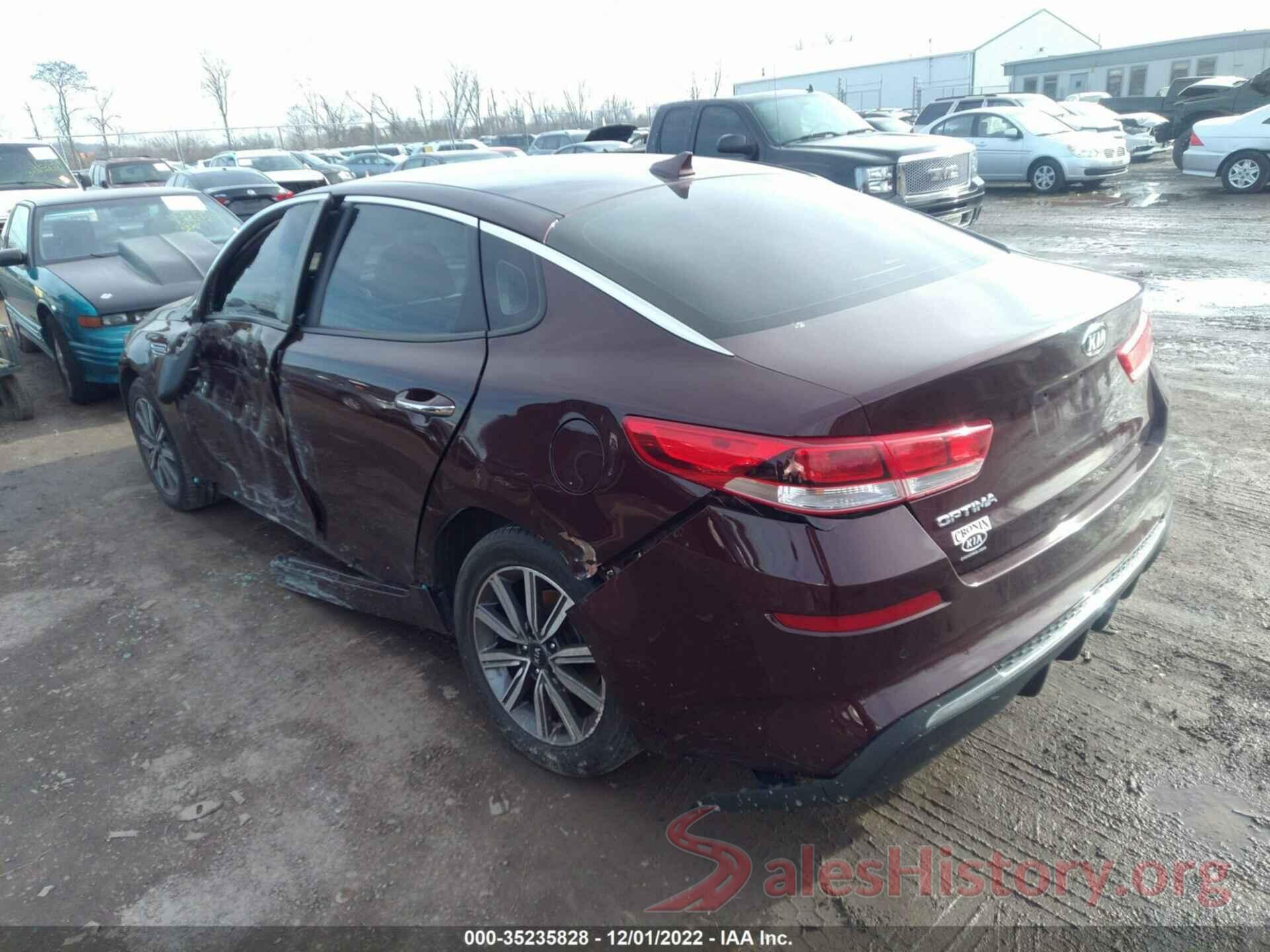 5XXGT4L34KG370257 2019 KIA OPTIMA