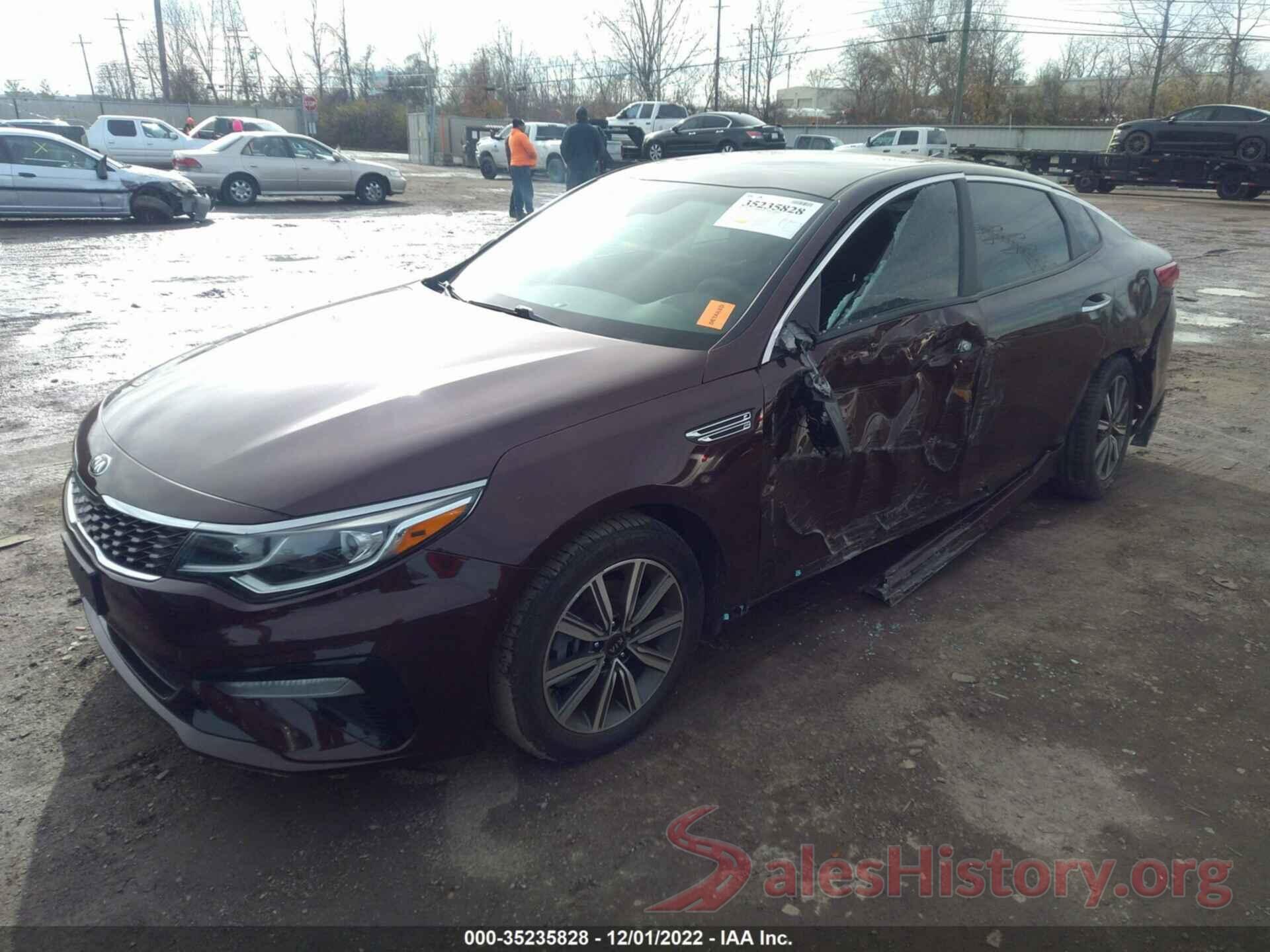 5XXGT4L34KG370257 2019 KIA OPTIMA