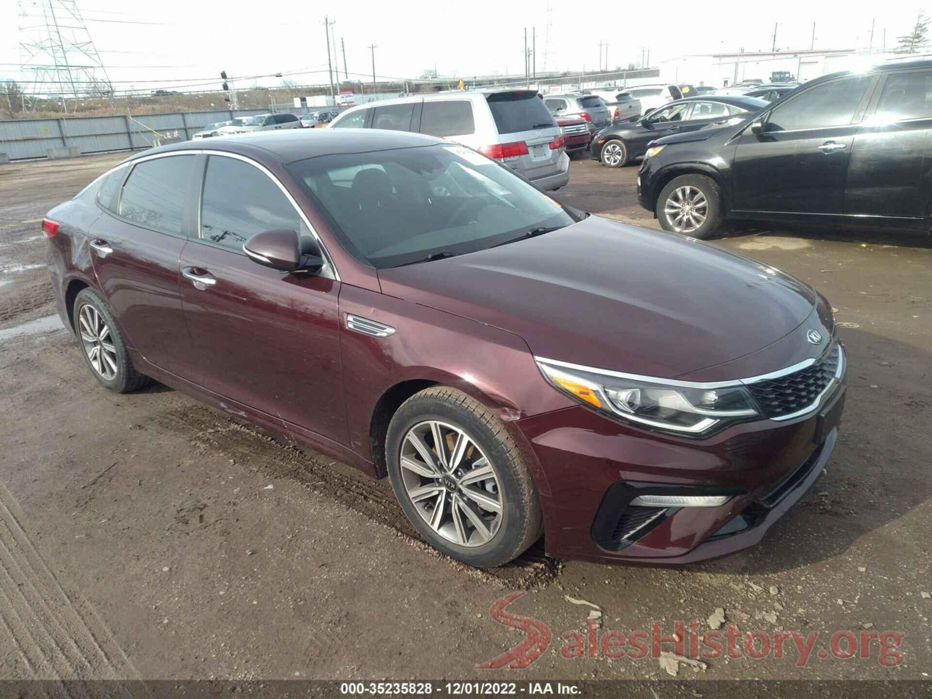 5XXGT4L34KG370257 2019 KIA OPTIMA