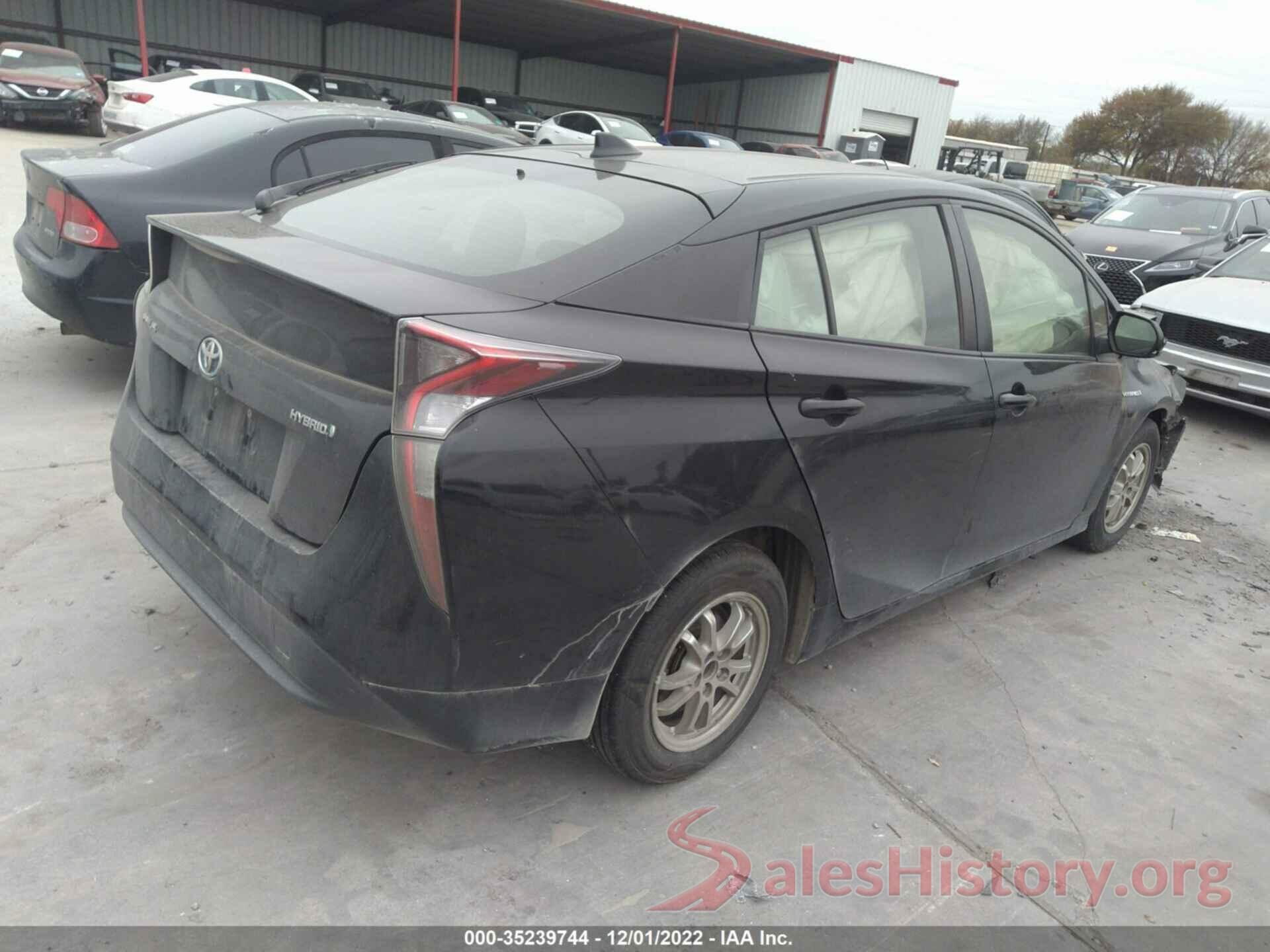 JTDKBRFU2H3547668 2017 TOYOTA PRIUS