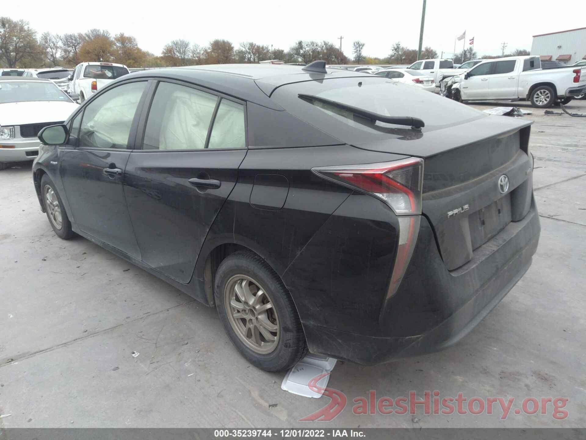 JTDKBRFU2H3547668 2017 TOYOTA PRIUS