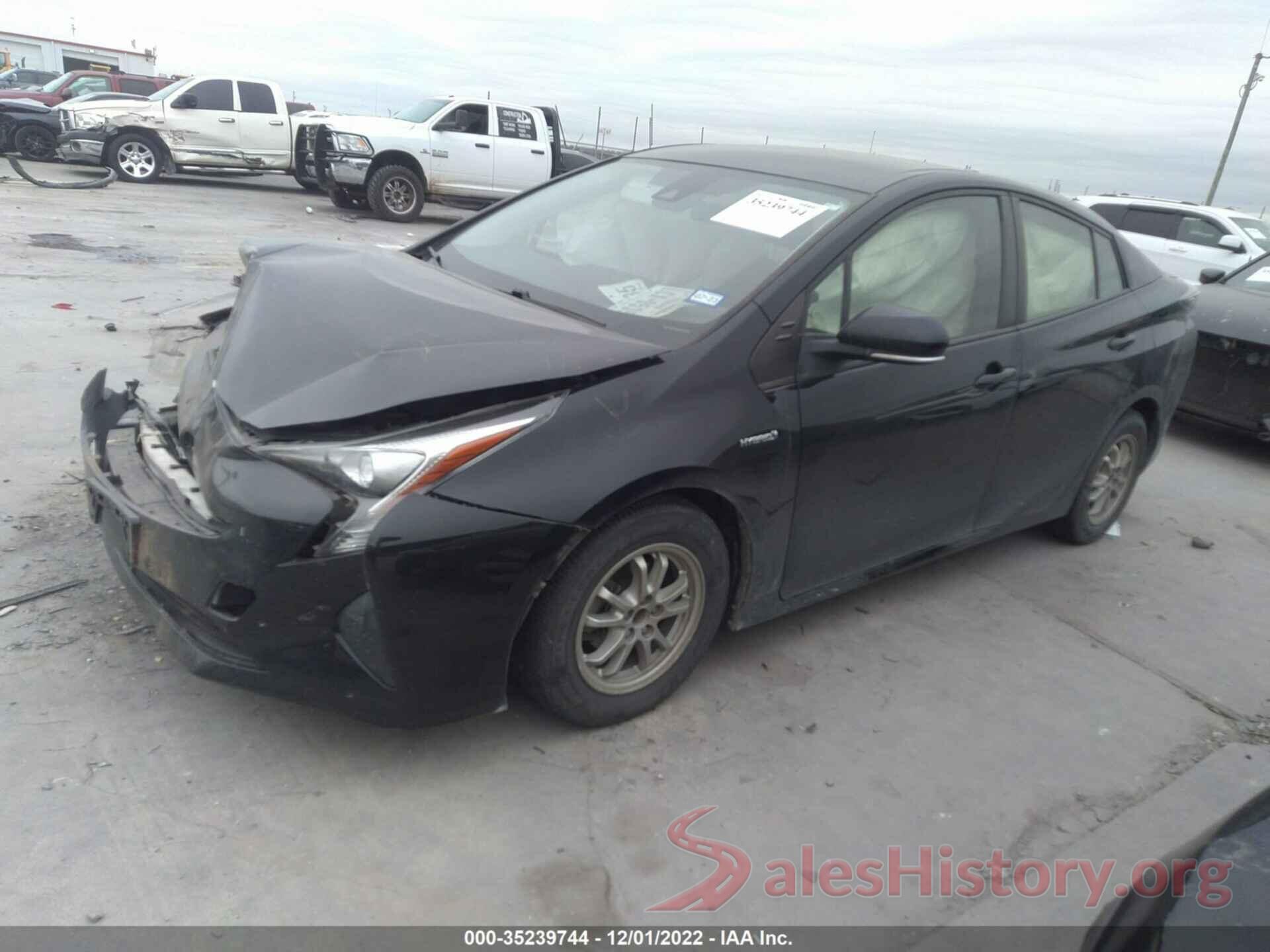 JTDKBRFU2H3547668 2017 TOYOTA PRIUS