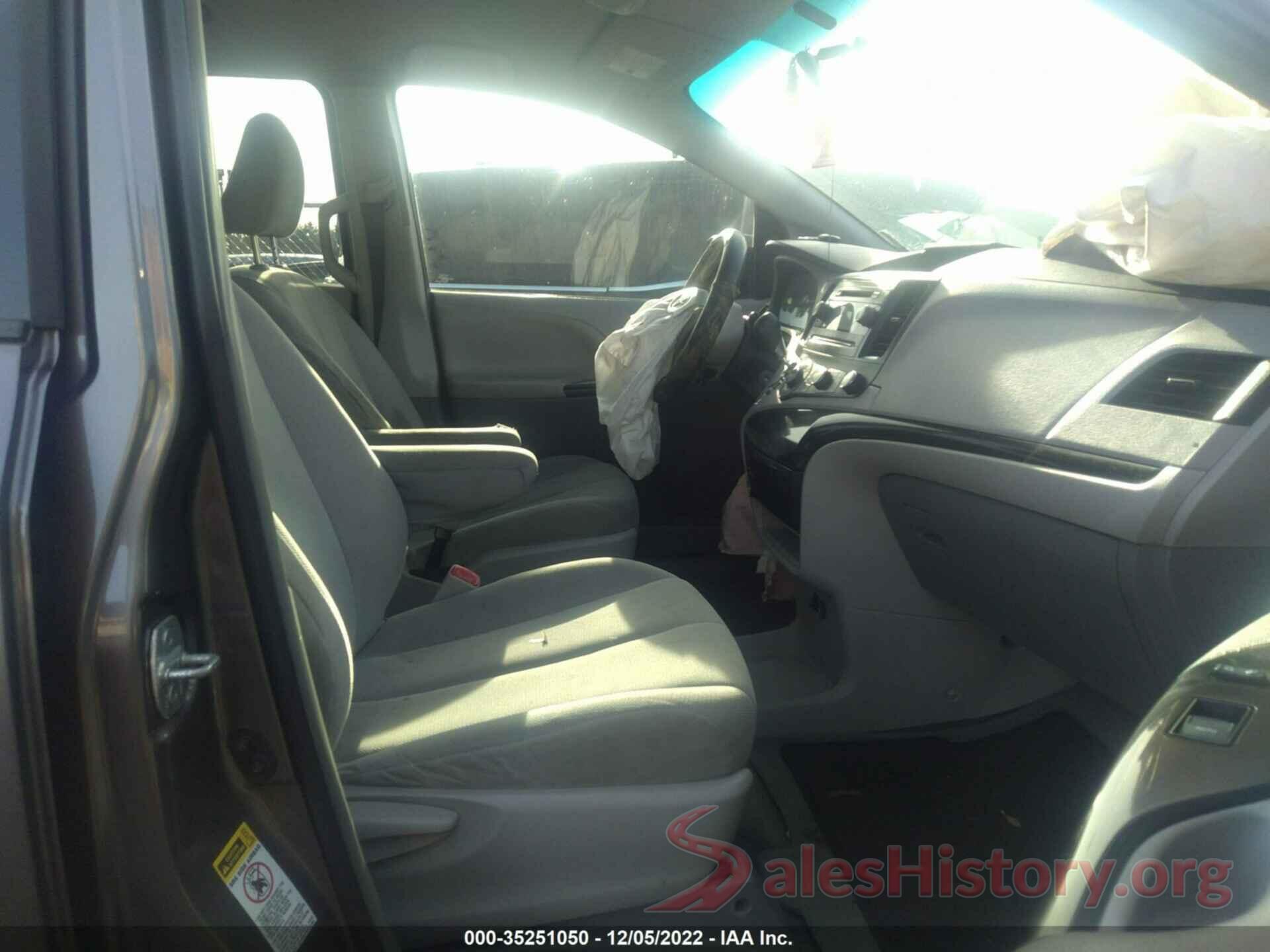 5TDZK3DC1DS309079 2013 TOYOTA SIENNA