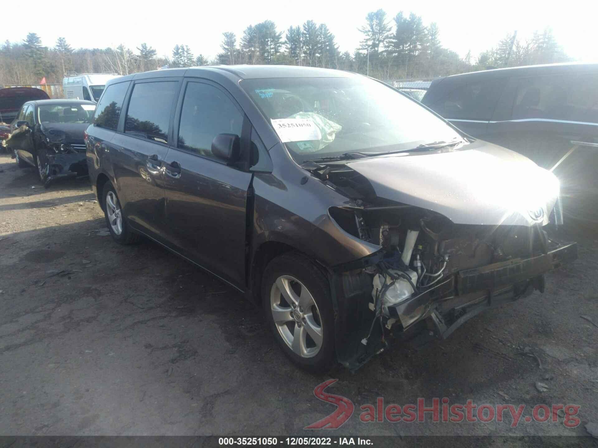 5TDZK3DC1DS309079 2013 TOYOTA SIENNA