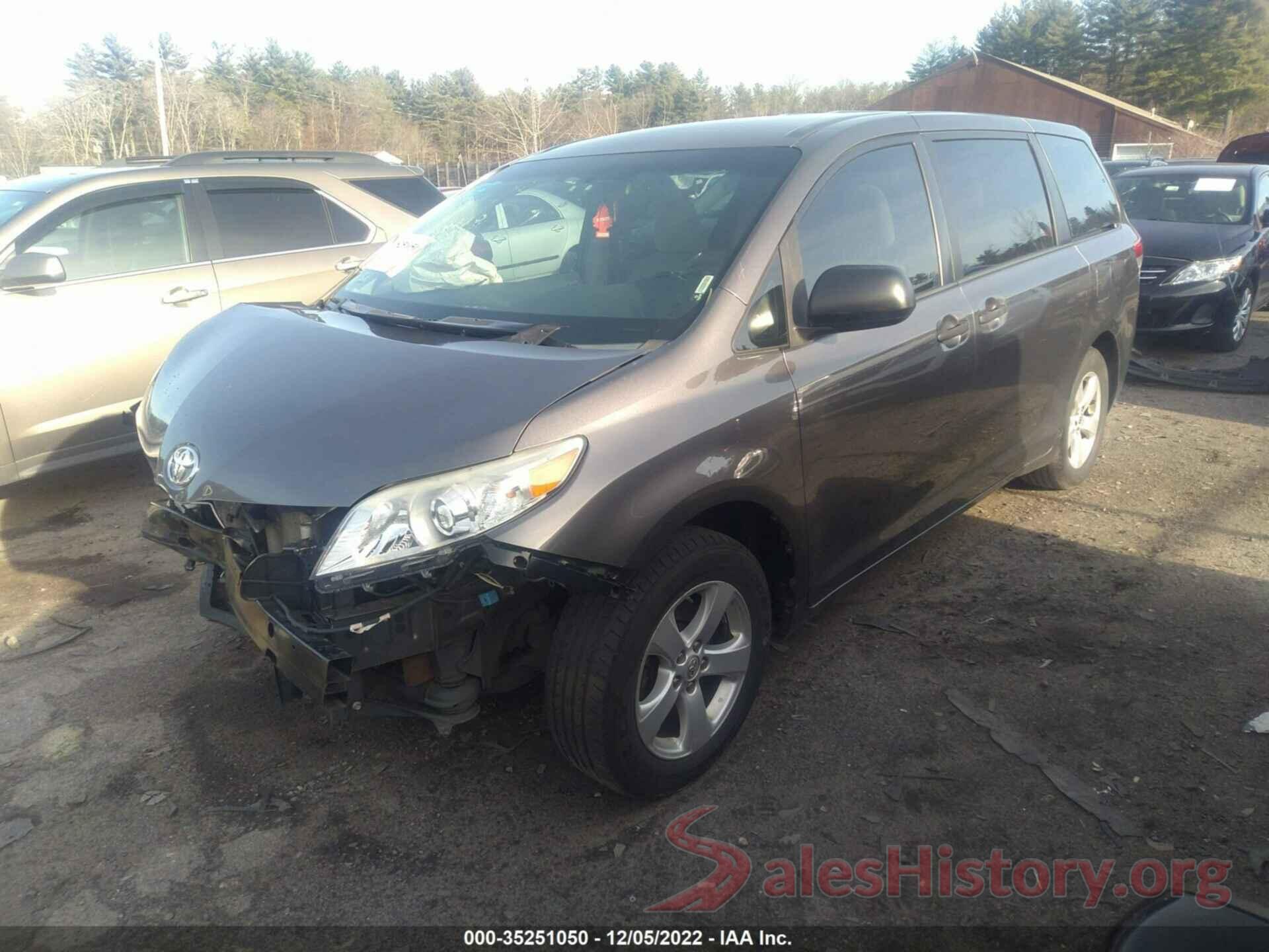 5TDZK3DC1DS309079 2013 TOYOTA SIENNA