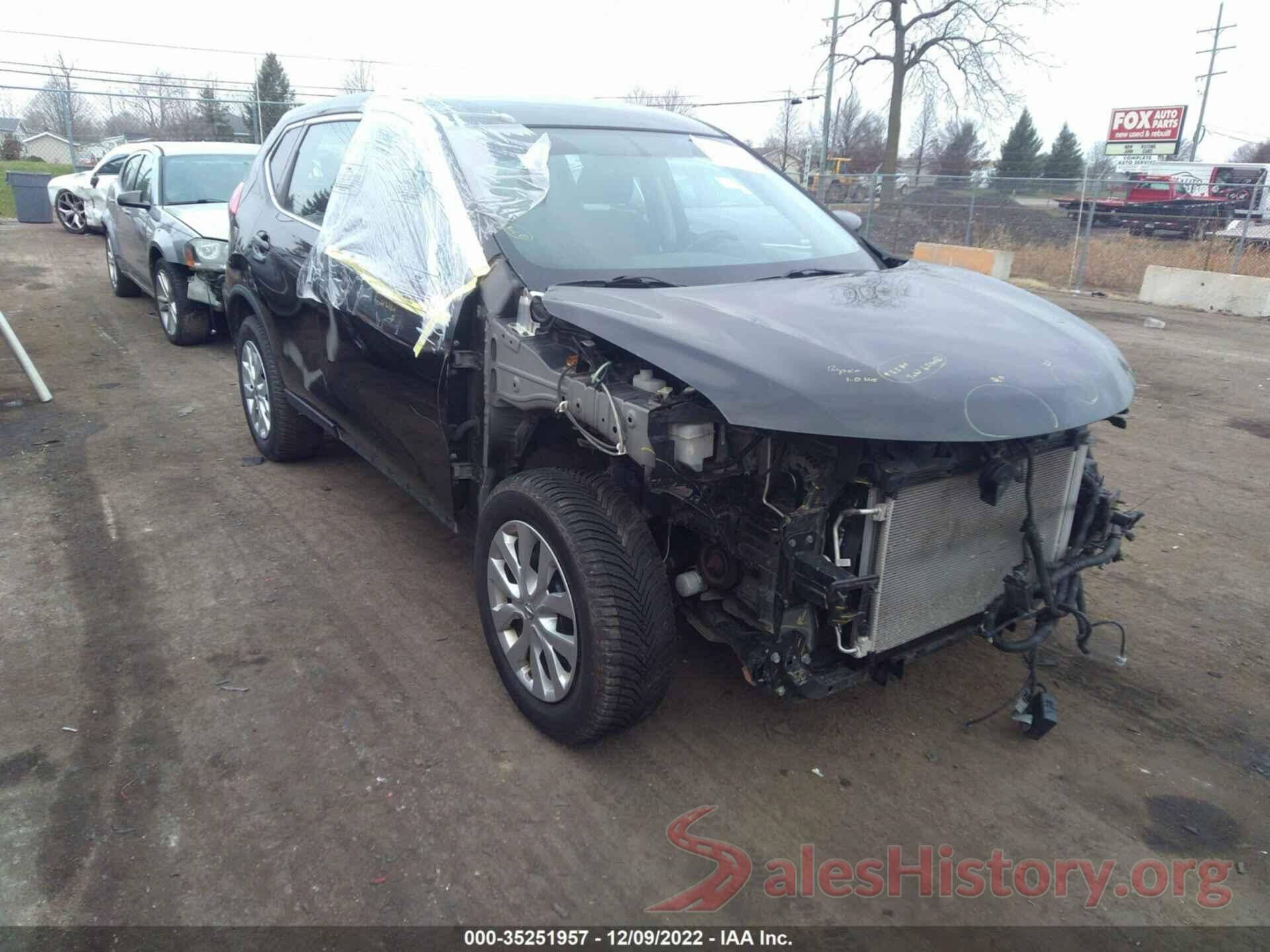 KNMAT2MV7HP613958 2017 NISSAN ROGUE