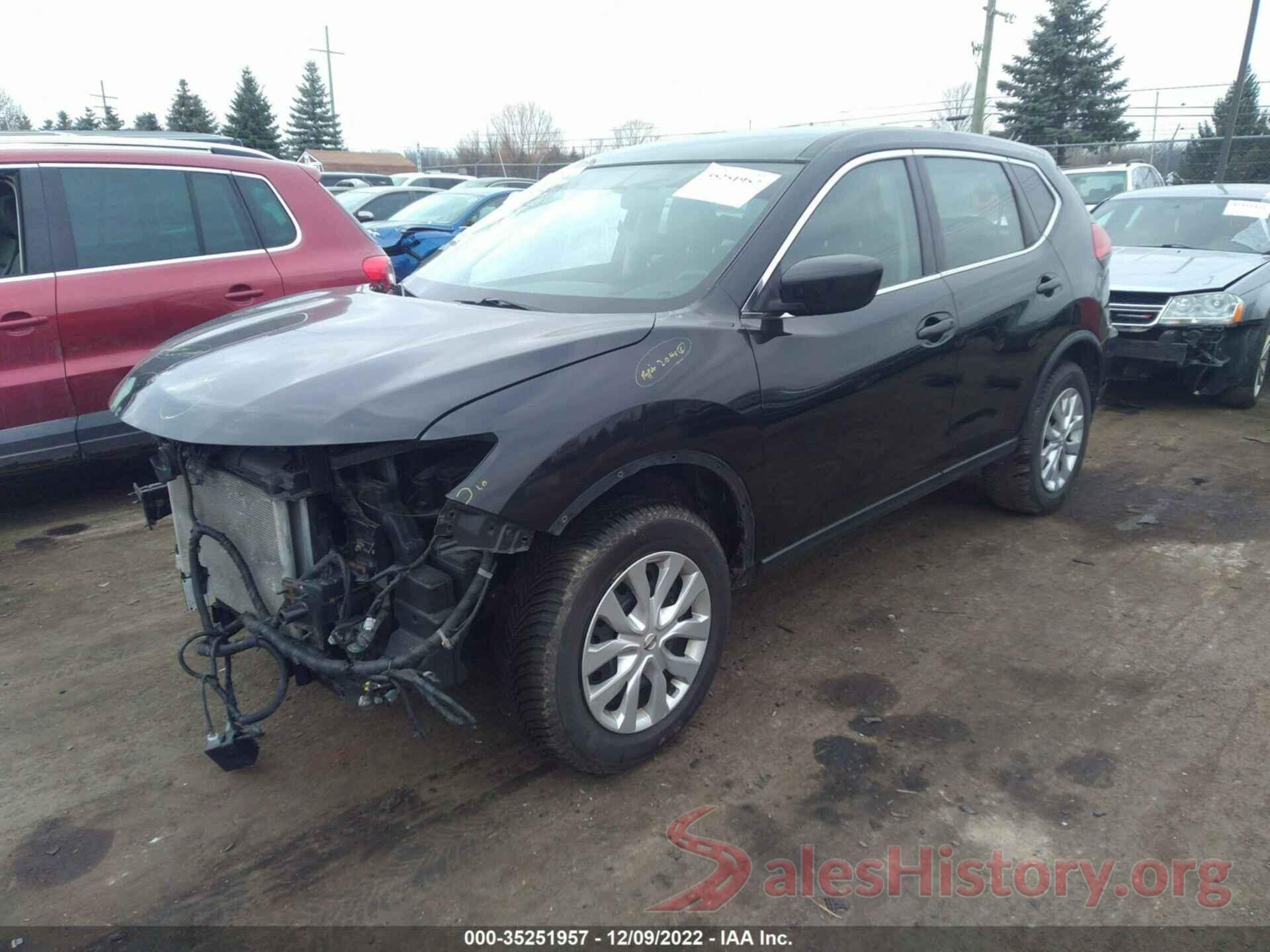 KNMAT2MV7HP613958 2017 NISSAN ROGUE